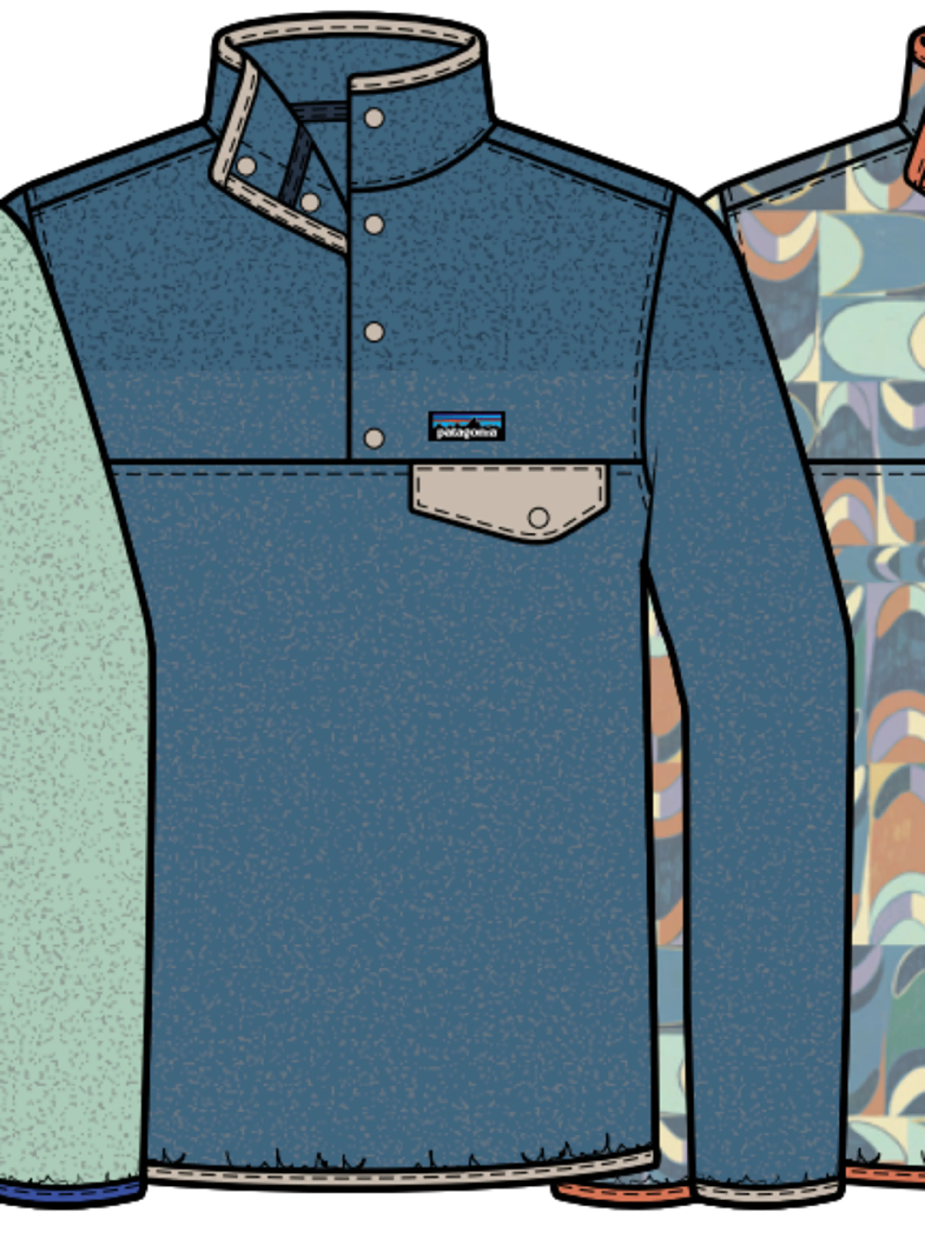 M's LW Synch Snap-T P/O M's LW Synch Snap-T P/O
