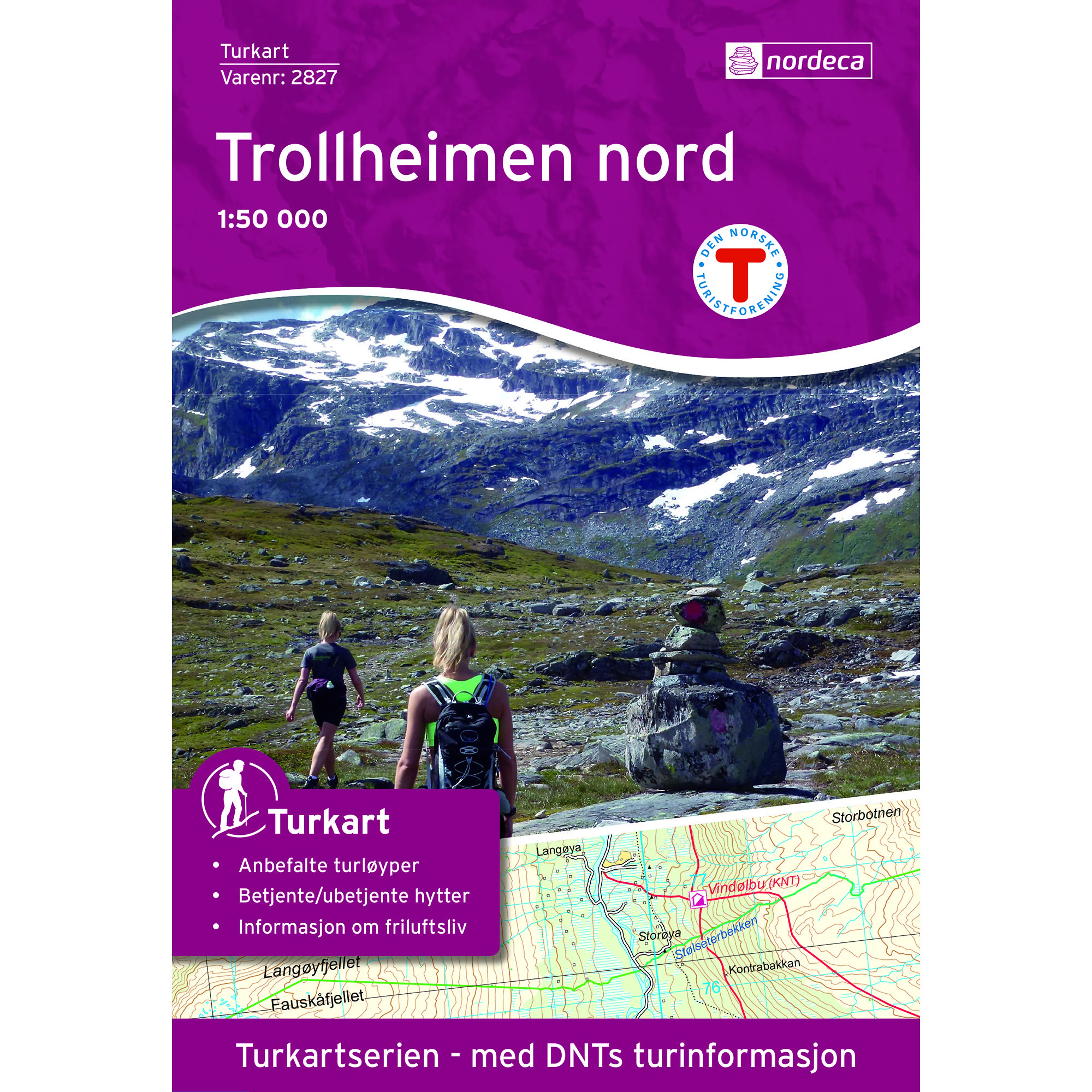TROLLHEIMEN NORD 1:50 000