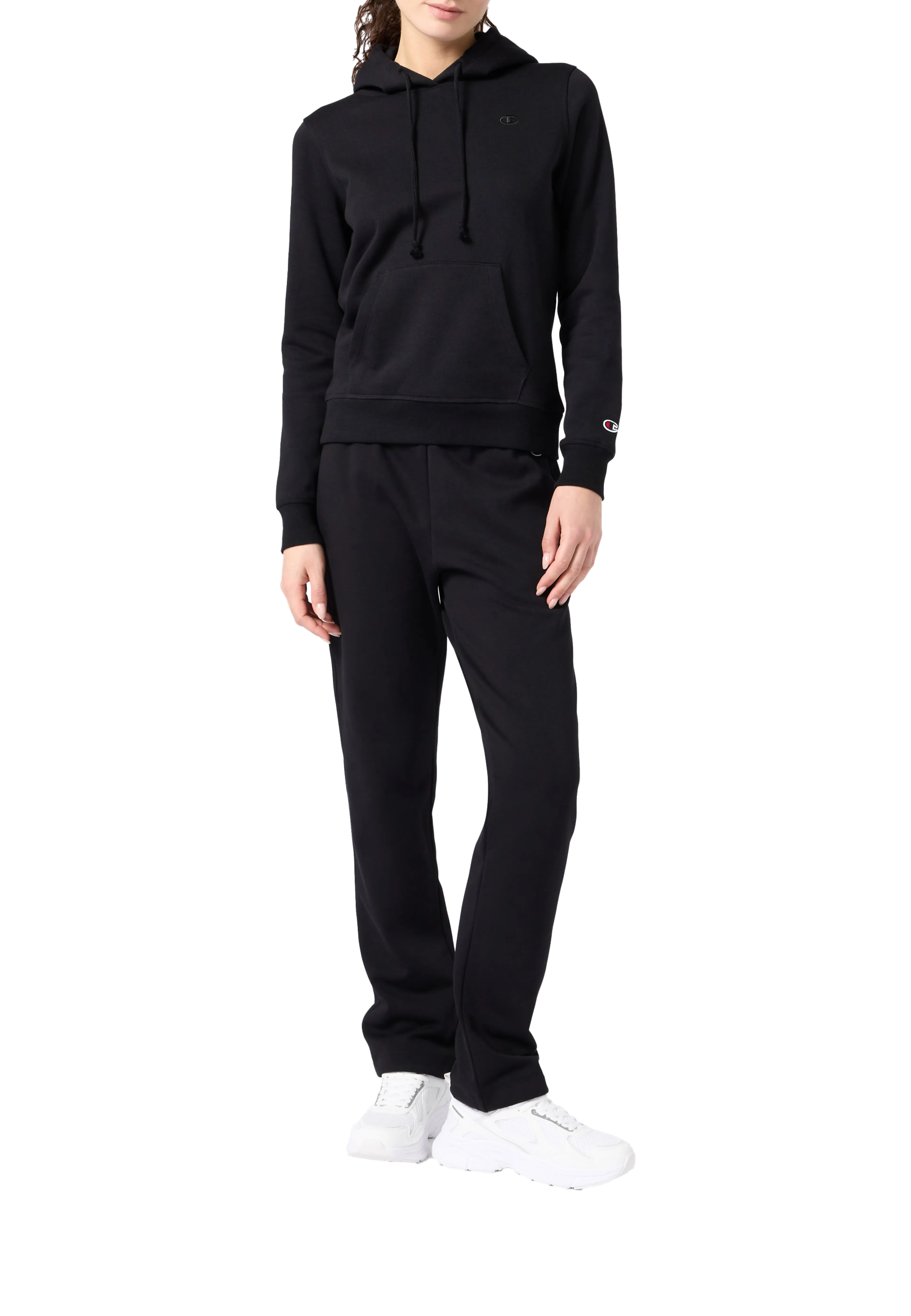 Hooded Sweatshirt tonal logo womens