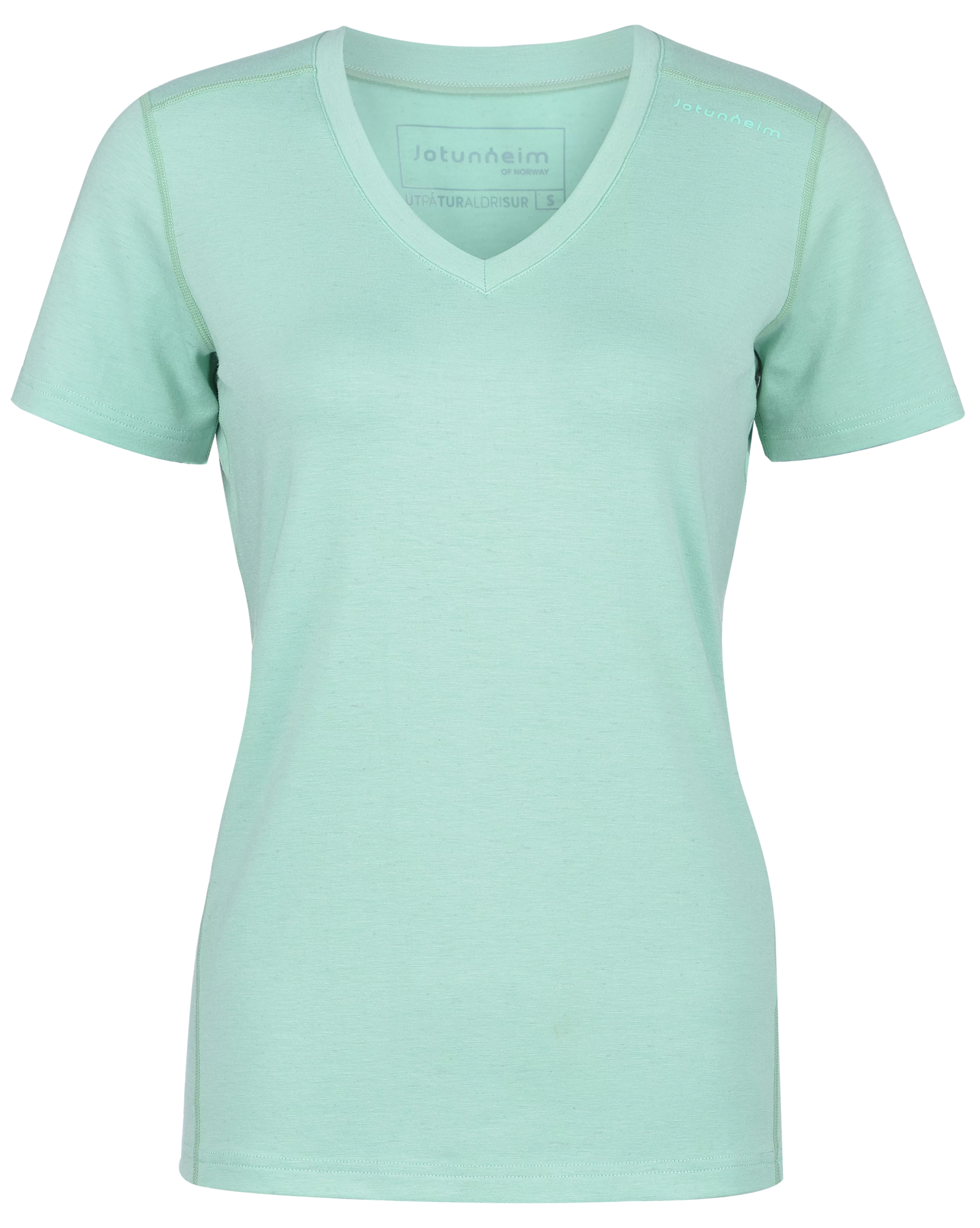 Veo Ull/bambus T-shirt U/trykk dame