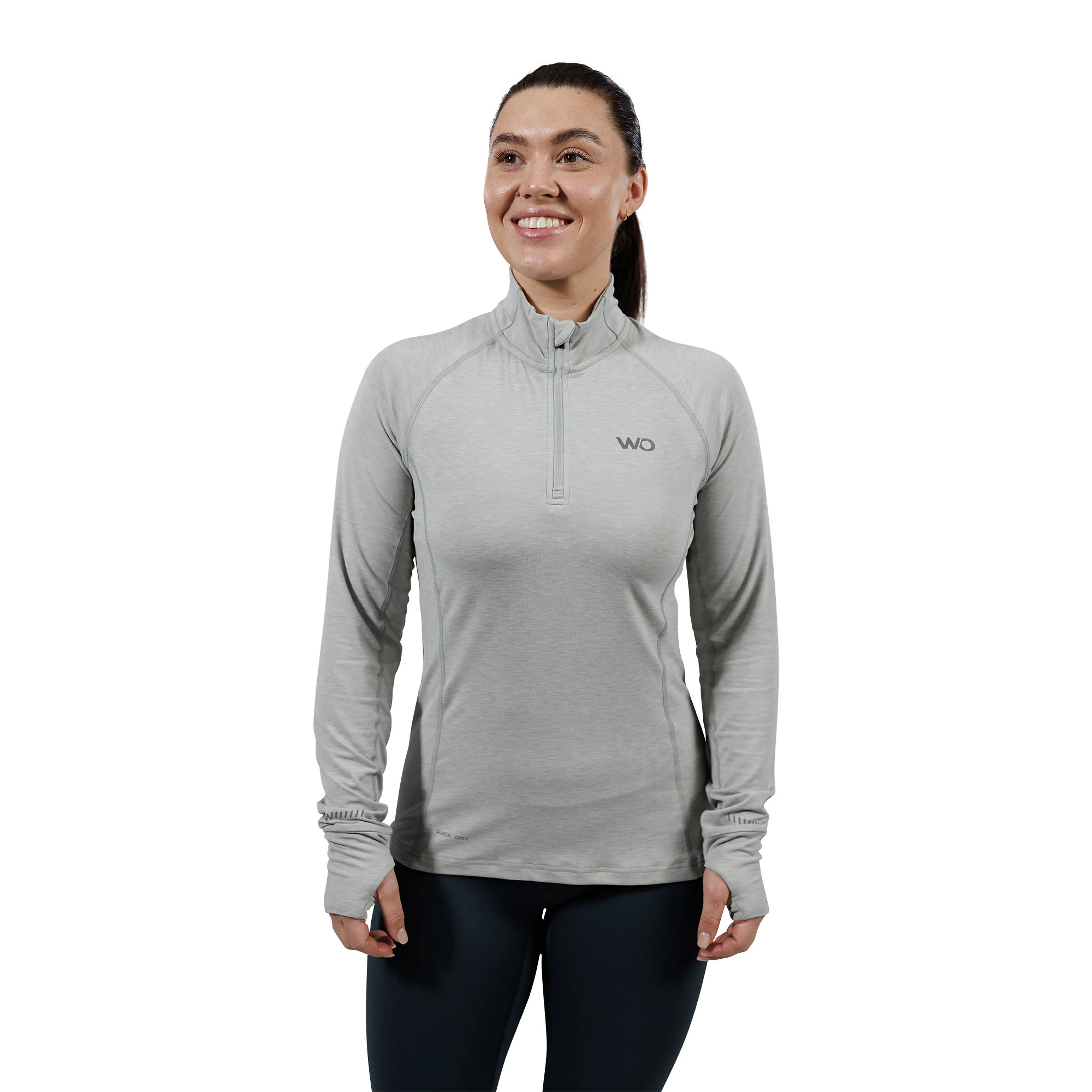 Wolling Melange Performance Midlayer Dame