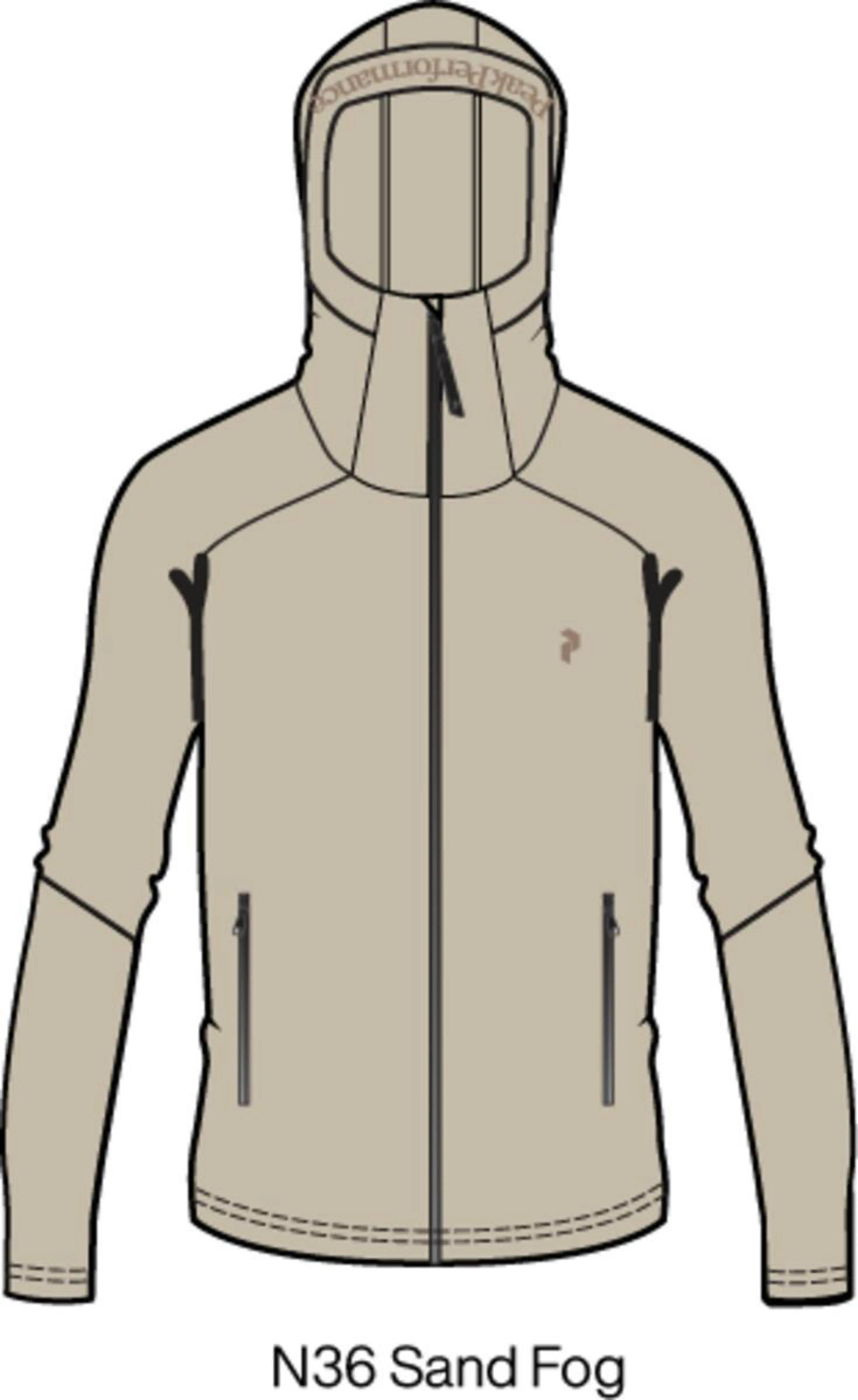 W Rider Essentials Zip Hood