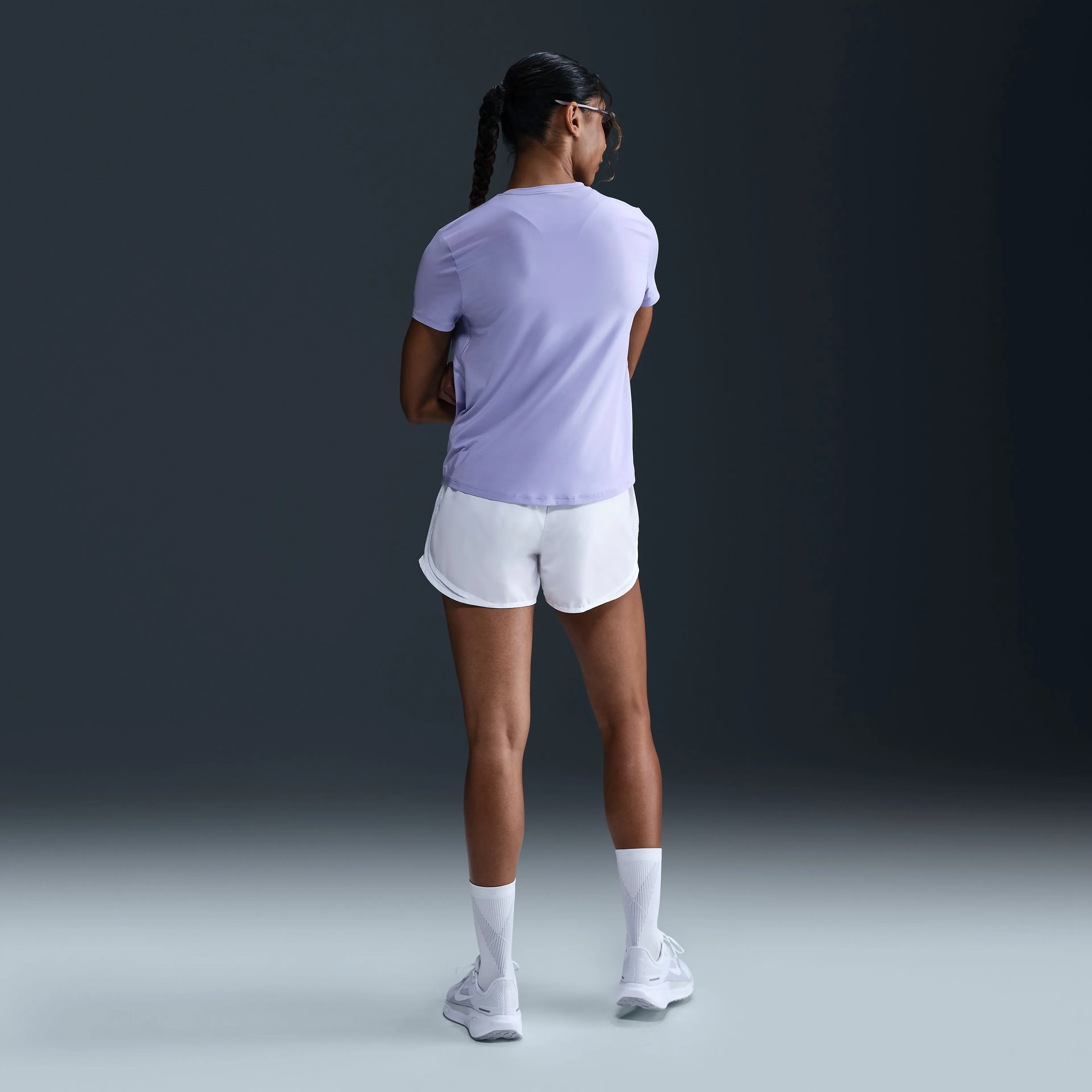One Swoosh Women's Dri-FIT Short-Sleeve Running Top One Swoosh Women's Dri-FIT Short-Sleeve Running Top