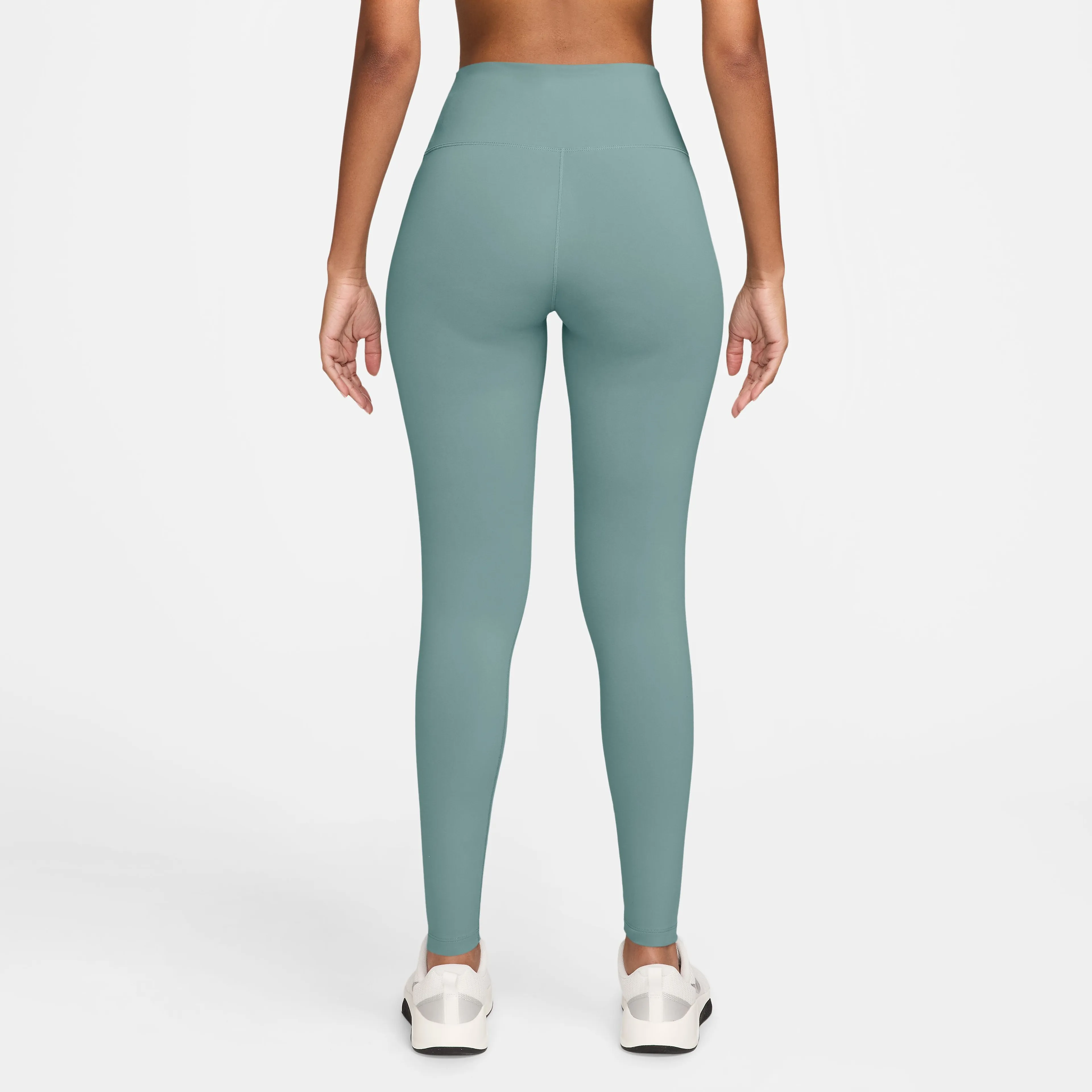 One Women's High-Waisted Full-Length Leggings