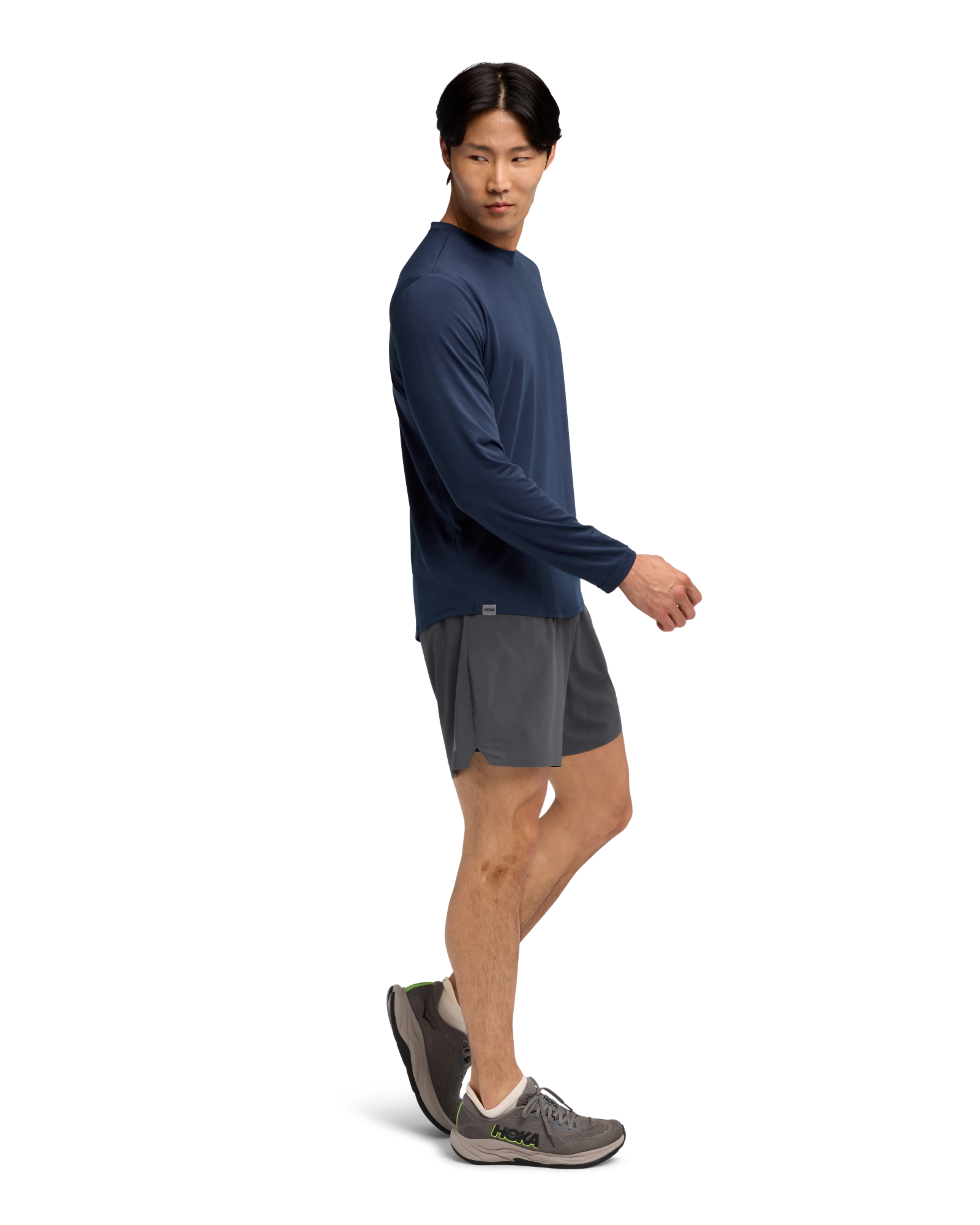 M HOKA ESSENTIAL LS TEE