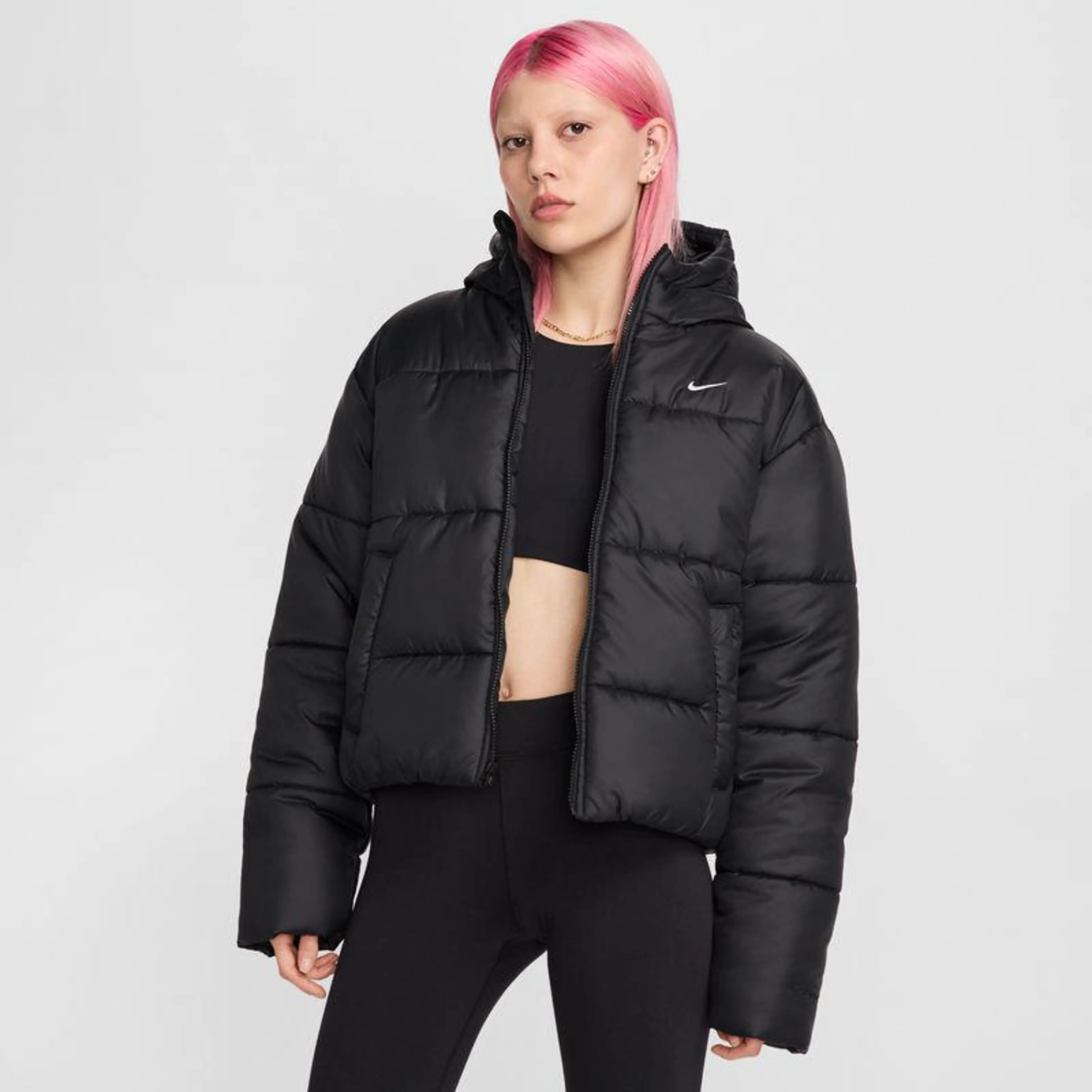 Sportswear Classic Puffer Women's Therma-FIT Loose Hooded Jacket