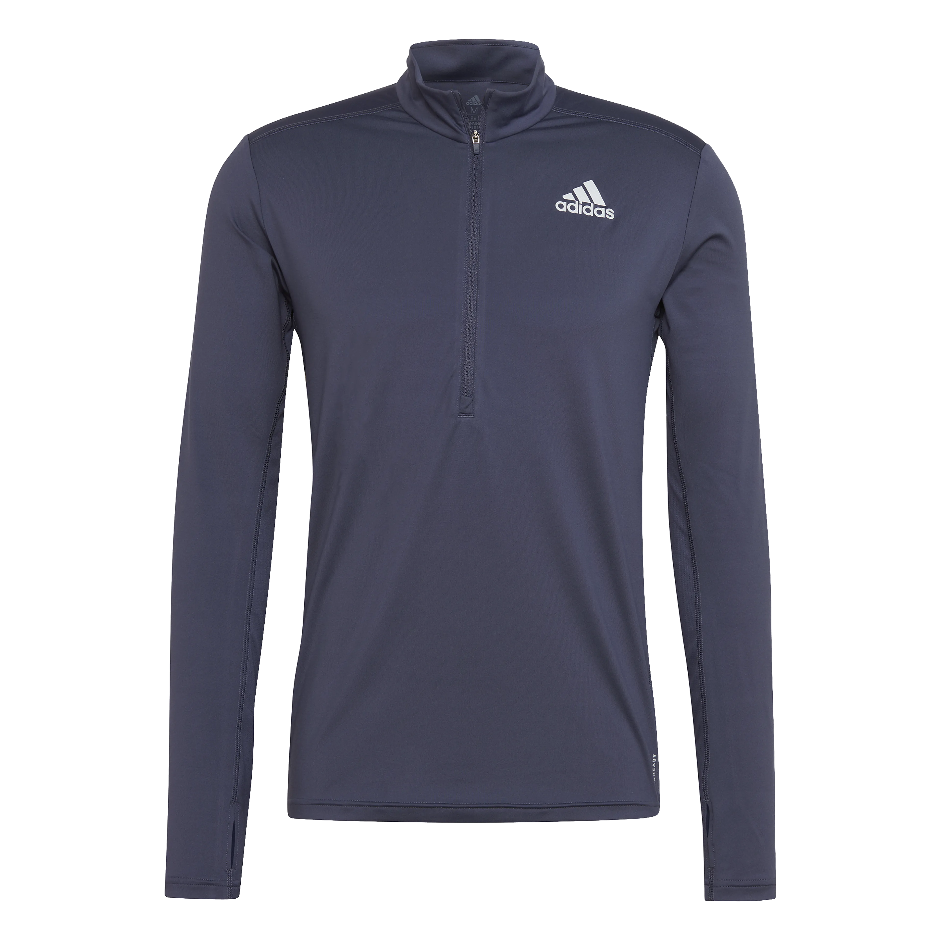 adidas Own The Run 1/2 Zip Long Sleeve T-skjorte