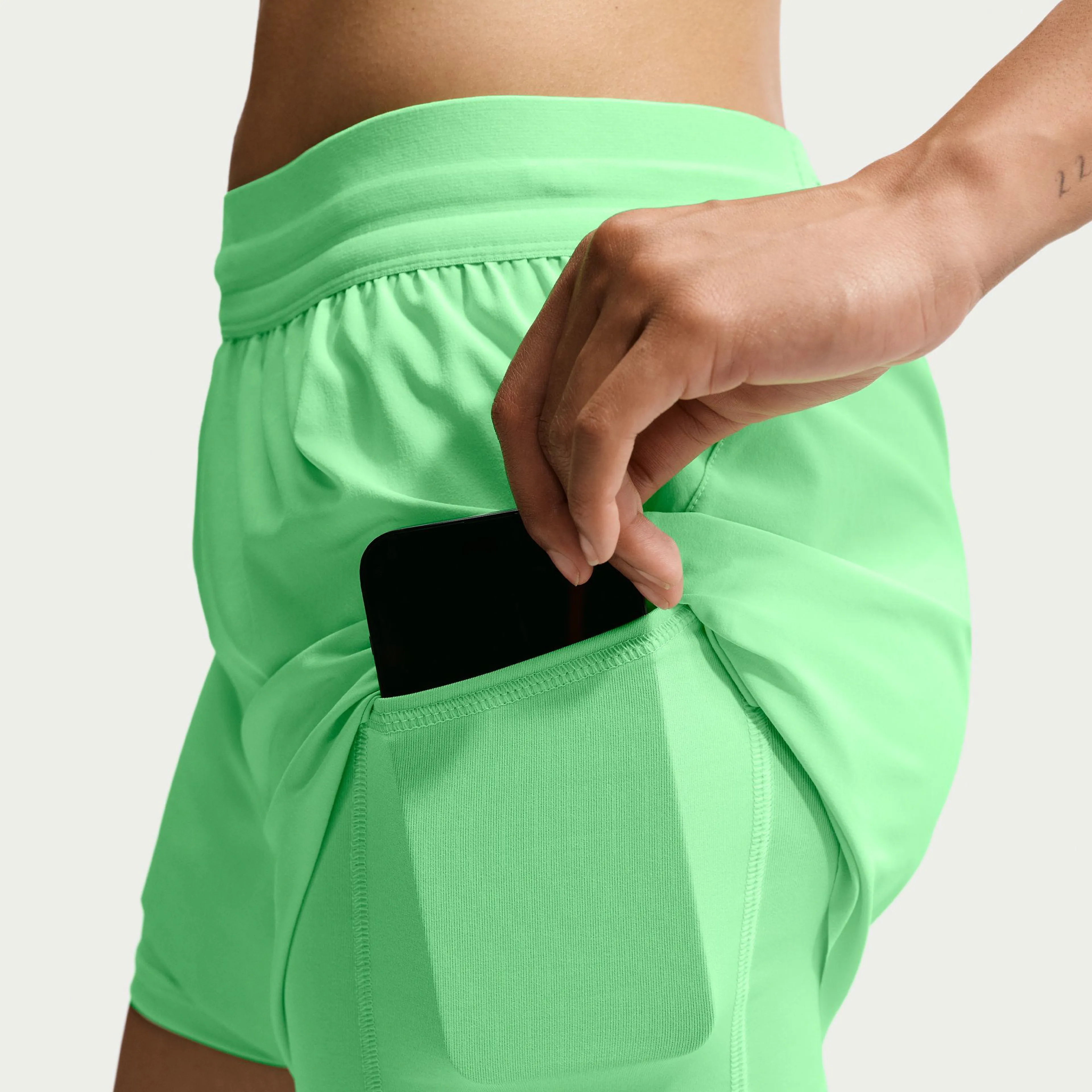 Swift Women's Dri-FIT Mid-Rise 2-in-1 Running Shorts