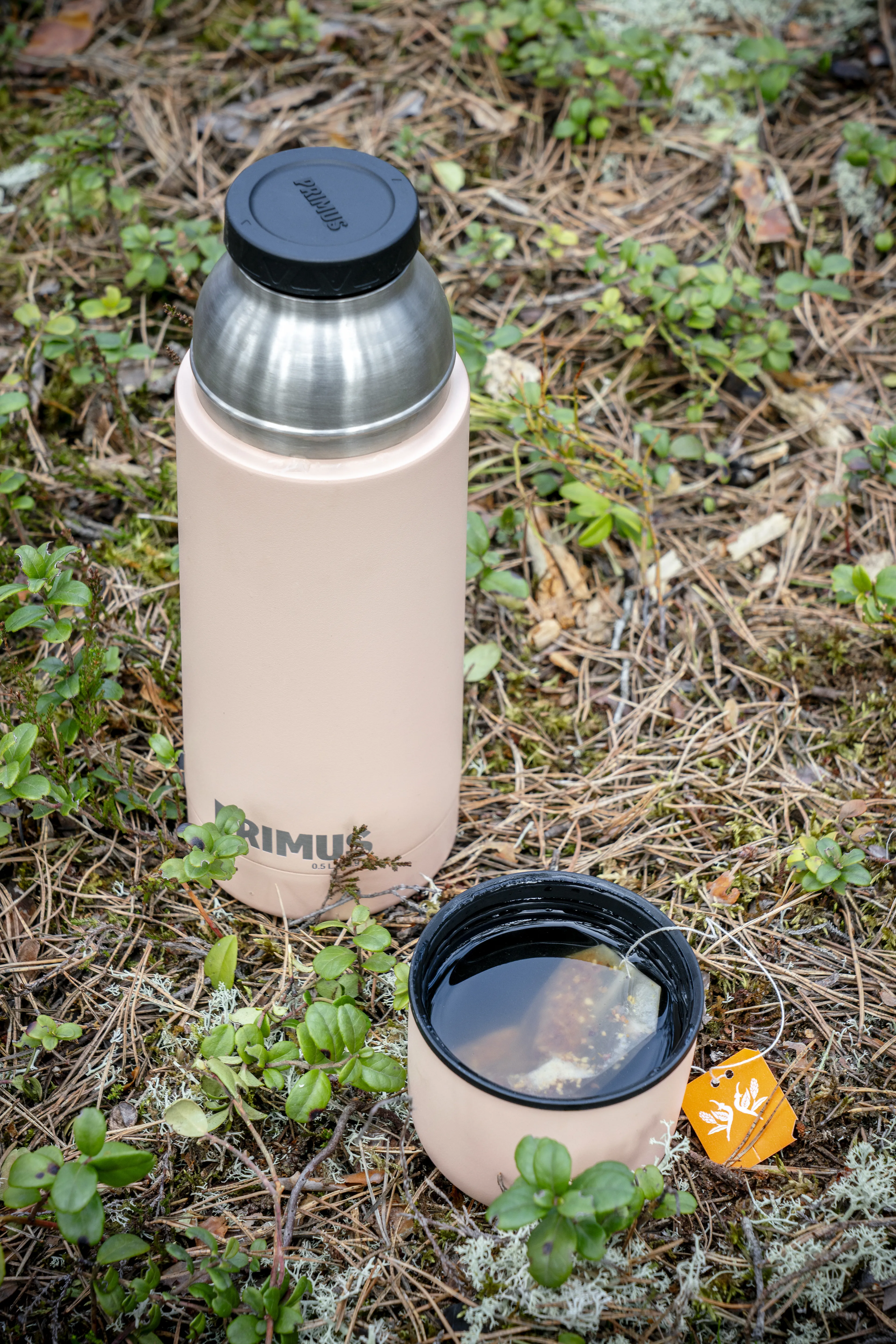 Classic Light Vacuum Bottle 0.5L Pale Peach