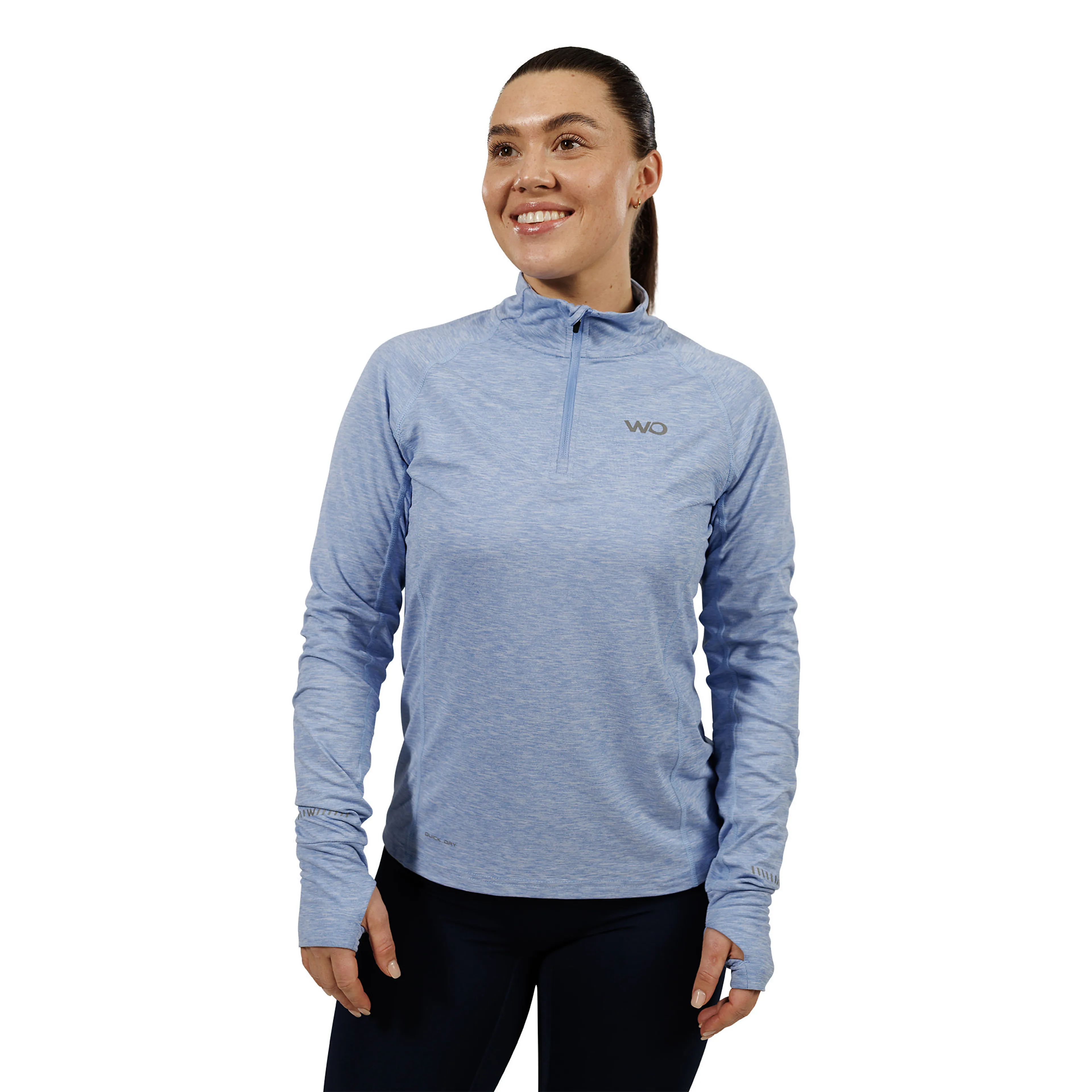 Wolling Melange Performance Midlayer Dame