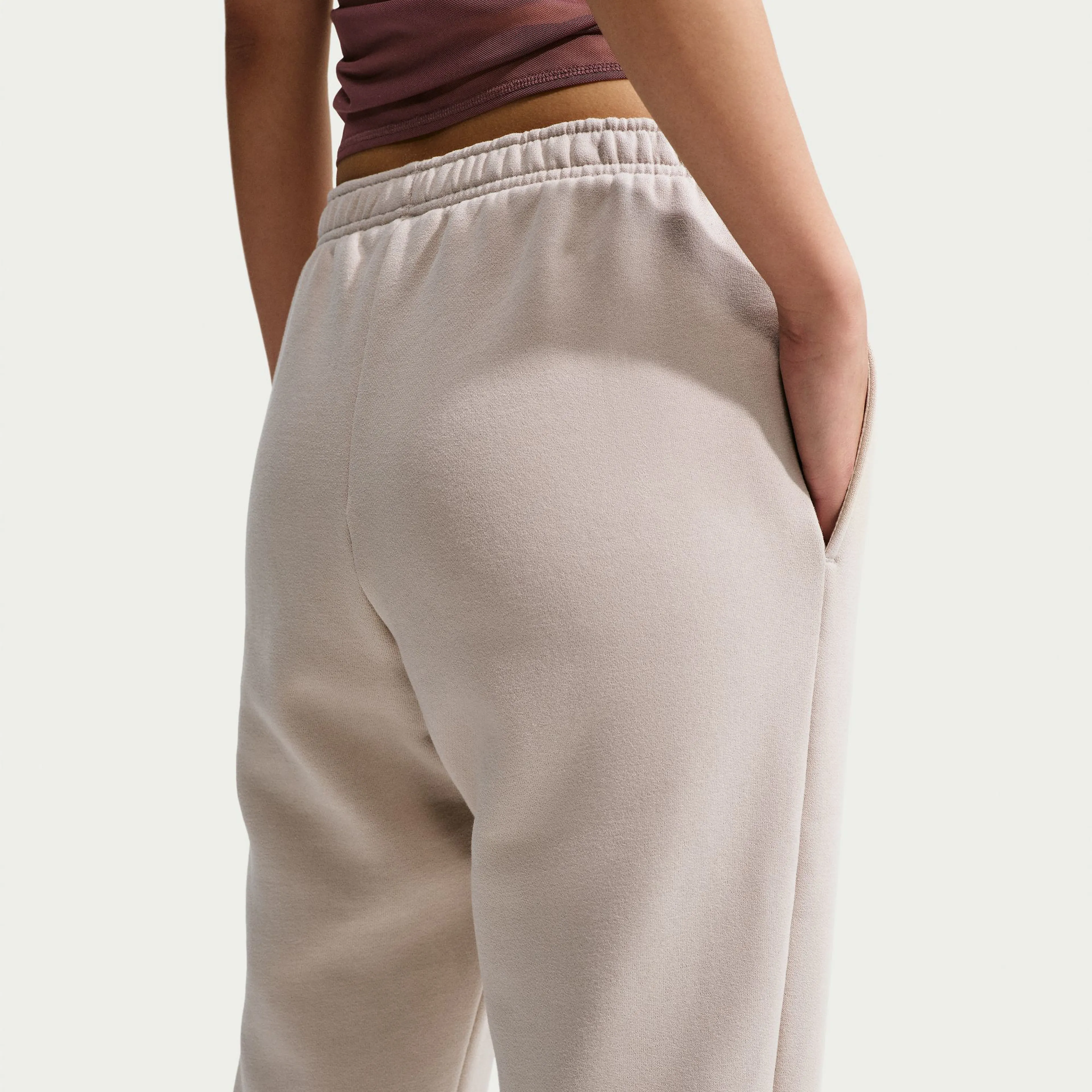 Studio Fleece Medium Weight Women's Mid-Rise Cuffed Pants