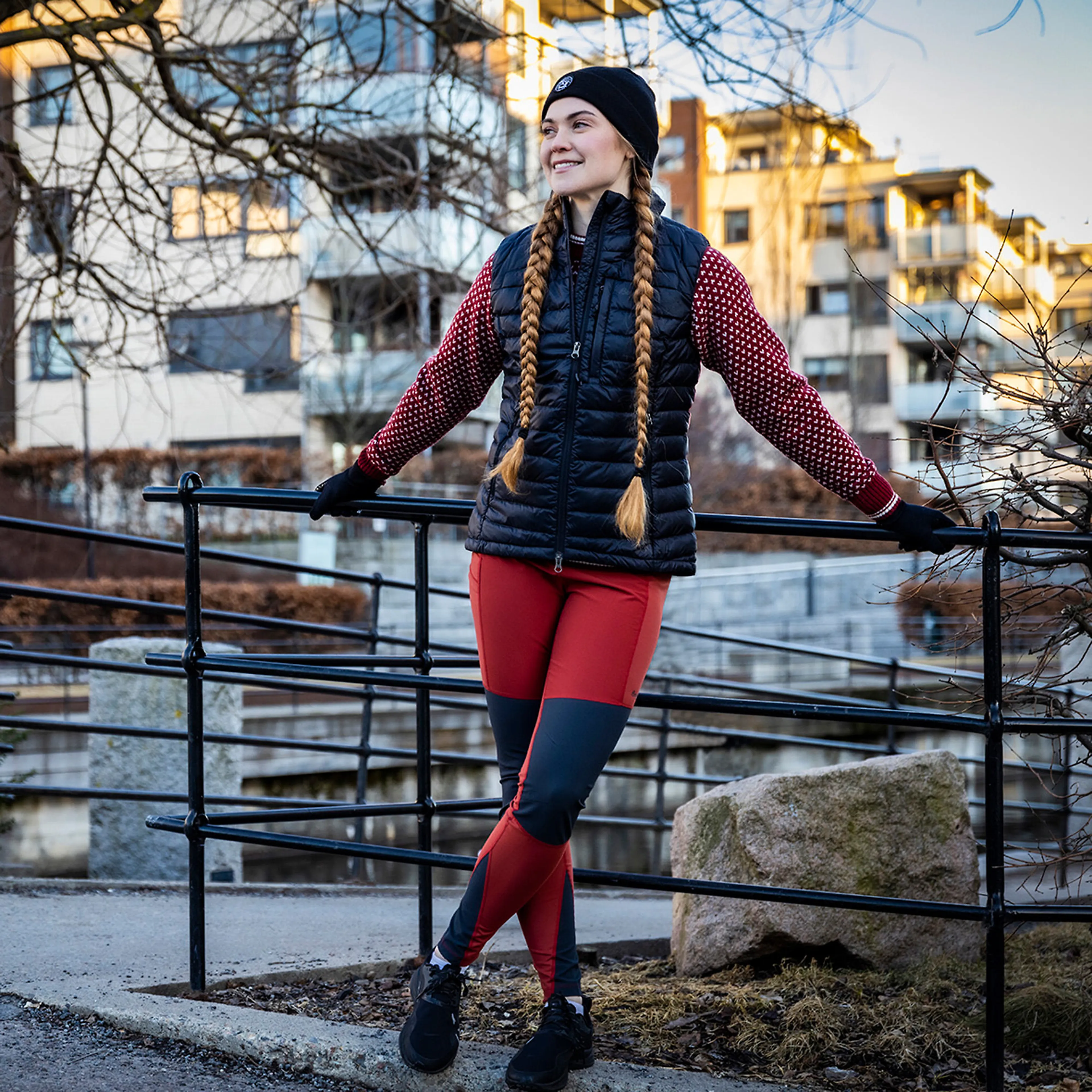 Fløyen Outdoor Tights Women Fløyen Outdoor Tights Women