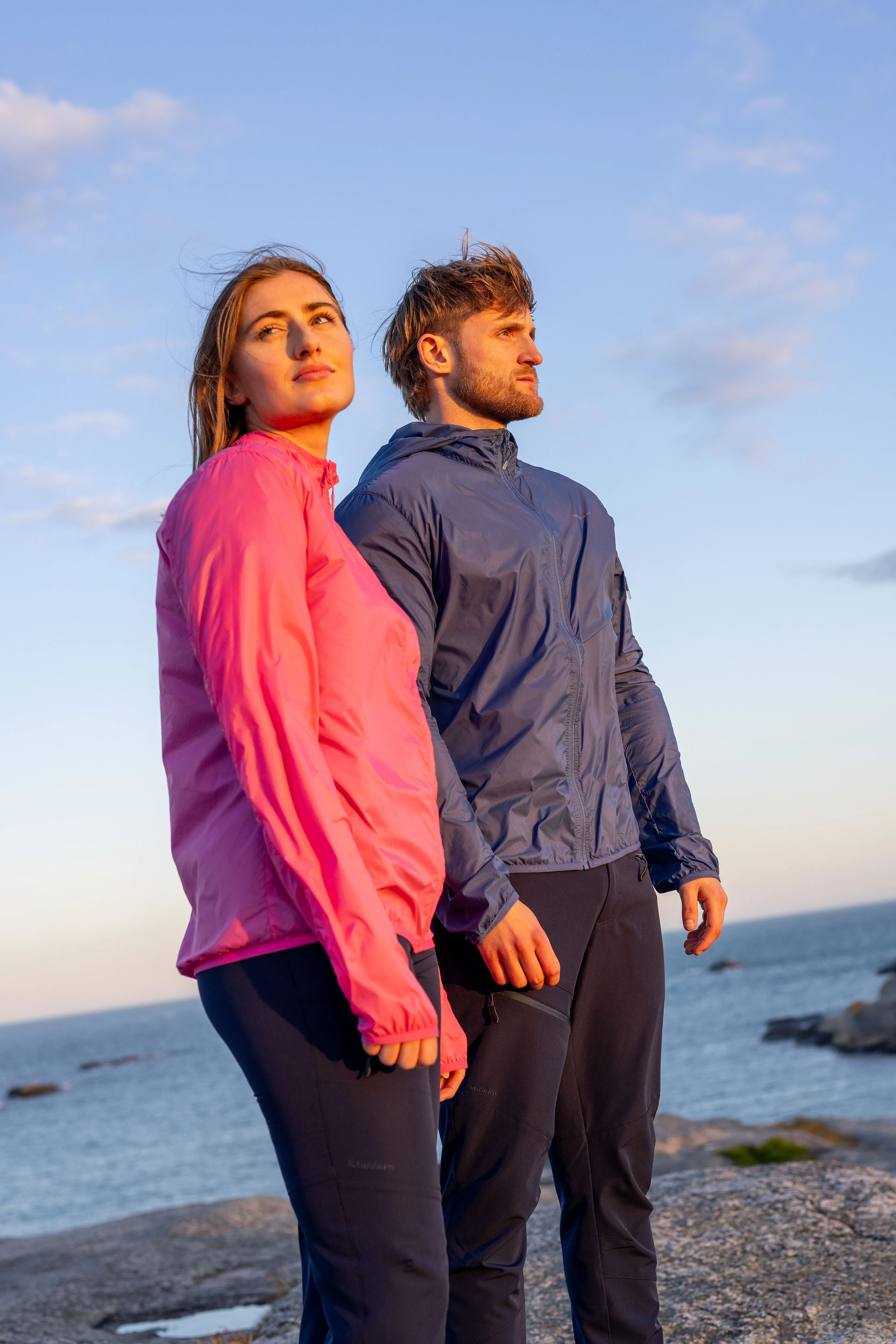 Vindjakke packable dame