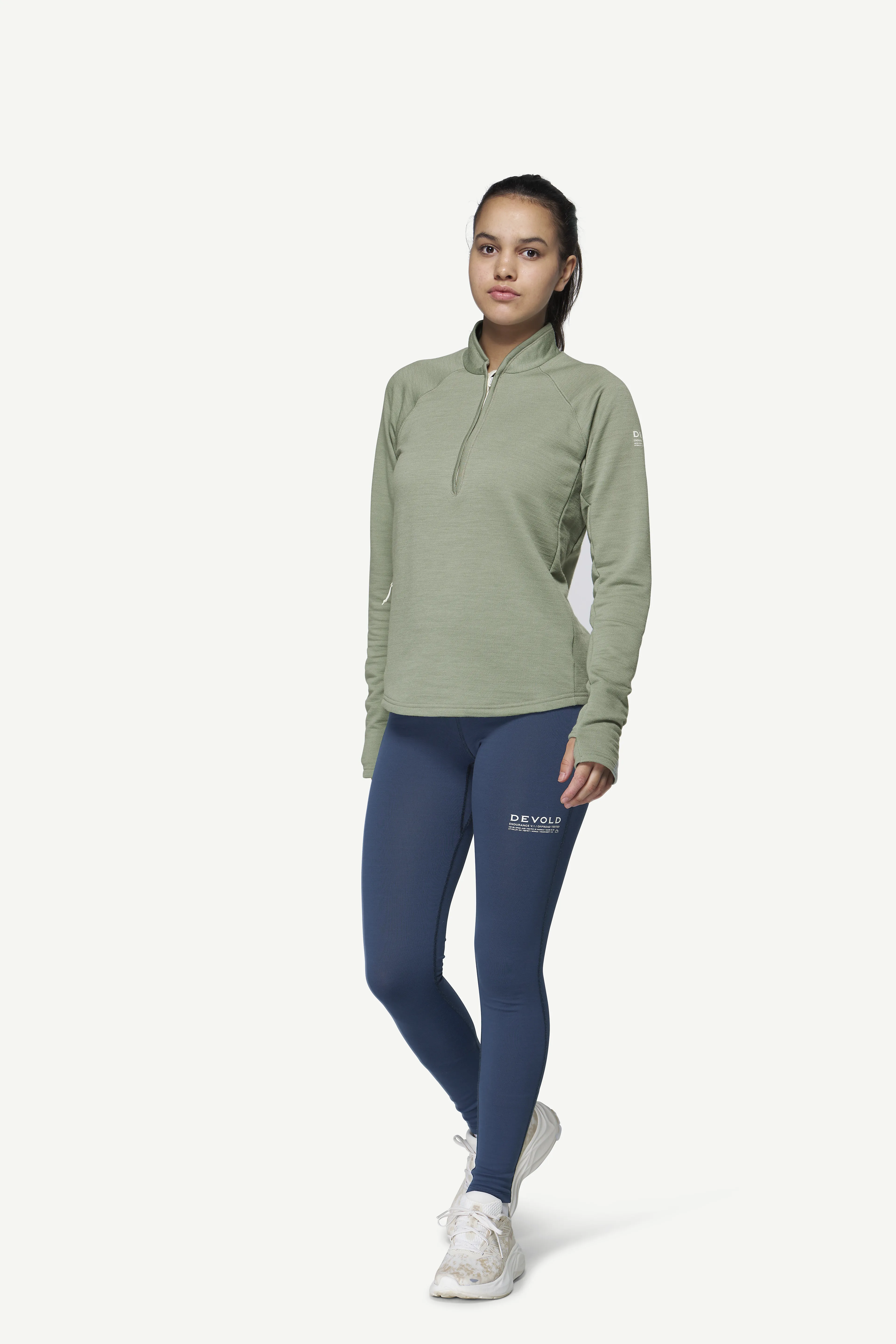 ENDURANCE MERINO ZIP WMN