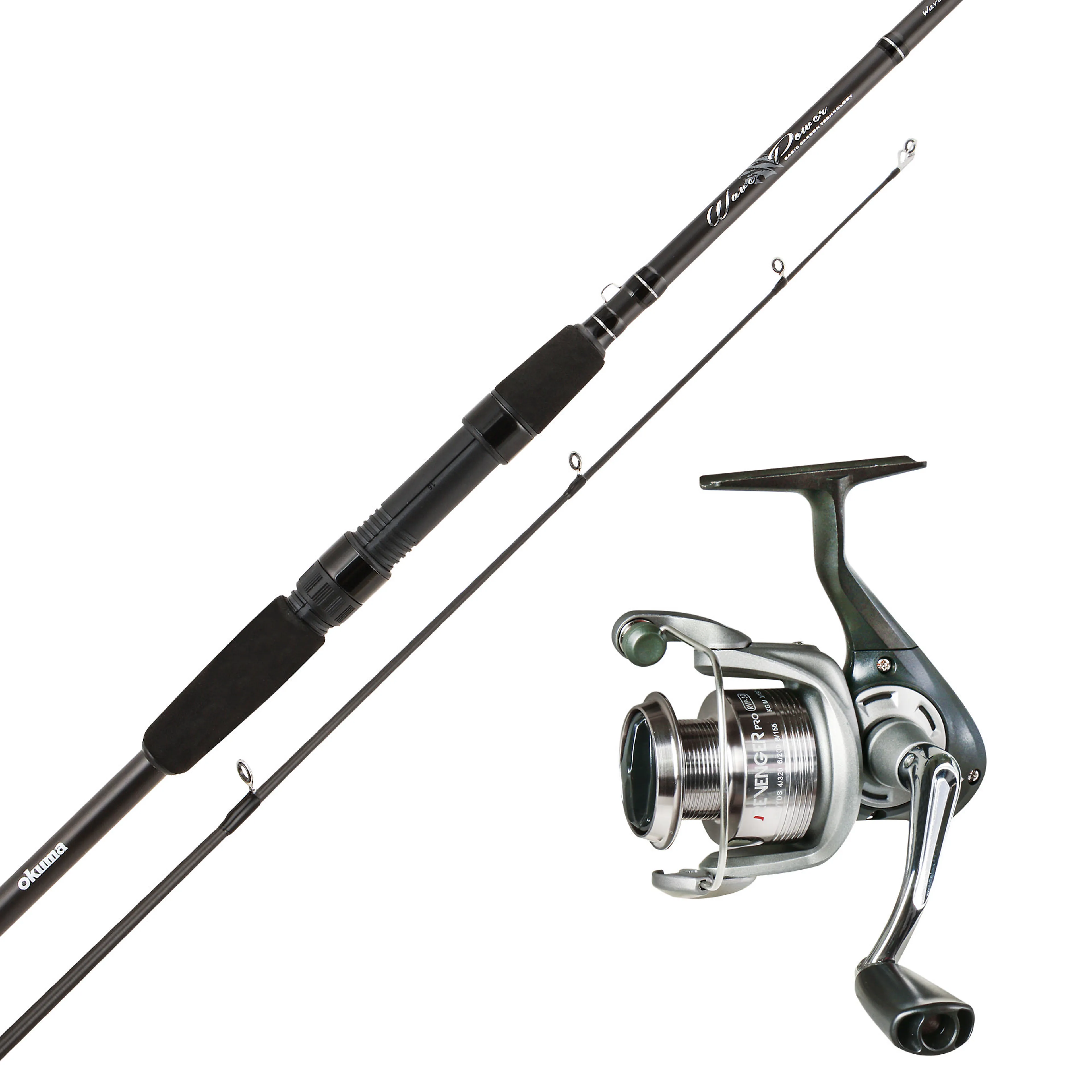 Combo Wave Power 7' 10-30g - Revenger RVP-25 - 0,20mm mono fiskestangsett