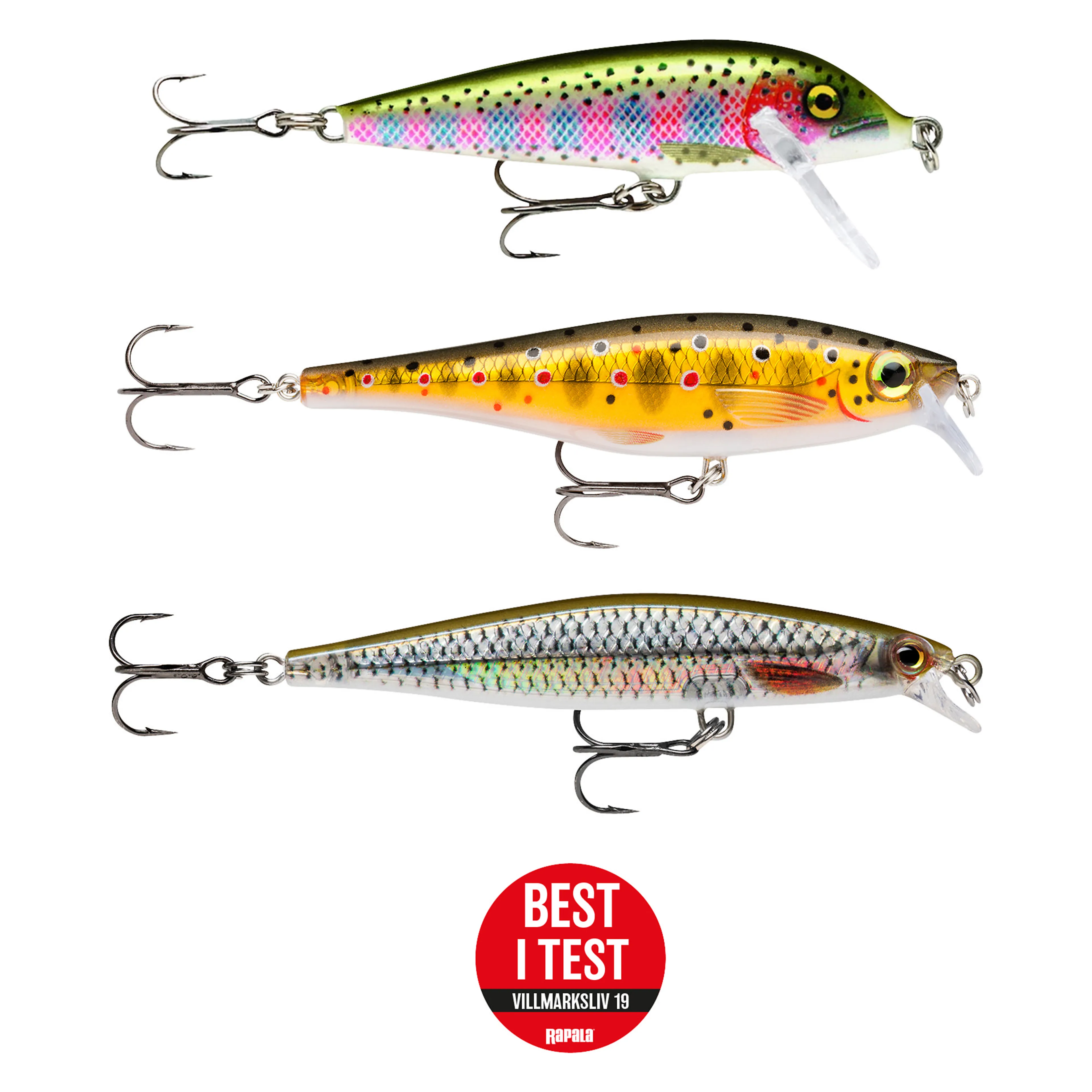 Best i Test Ørret 3pk
