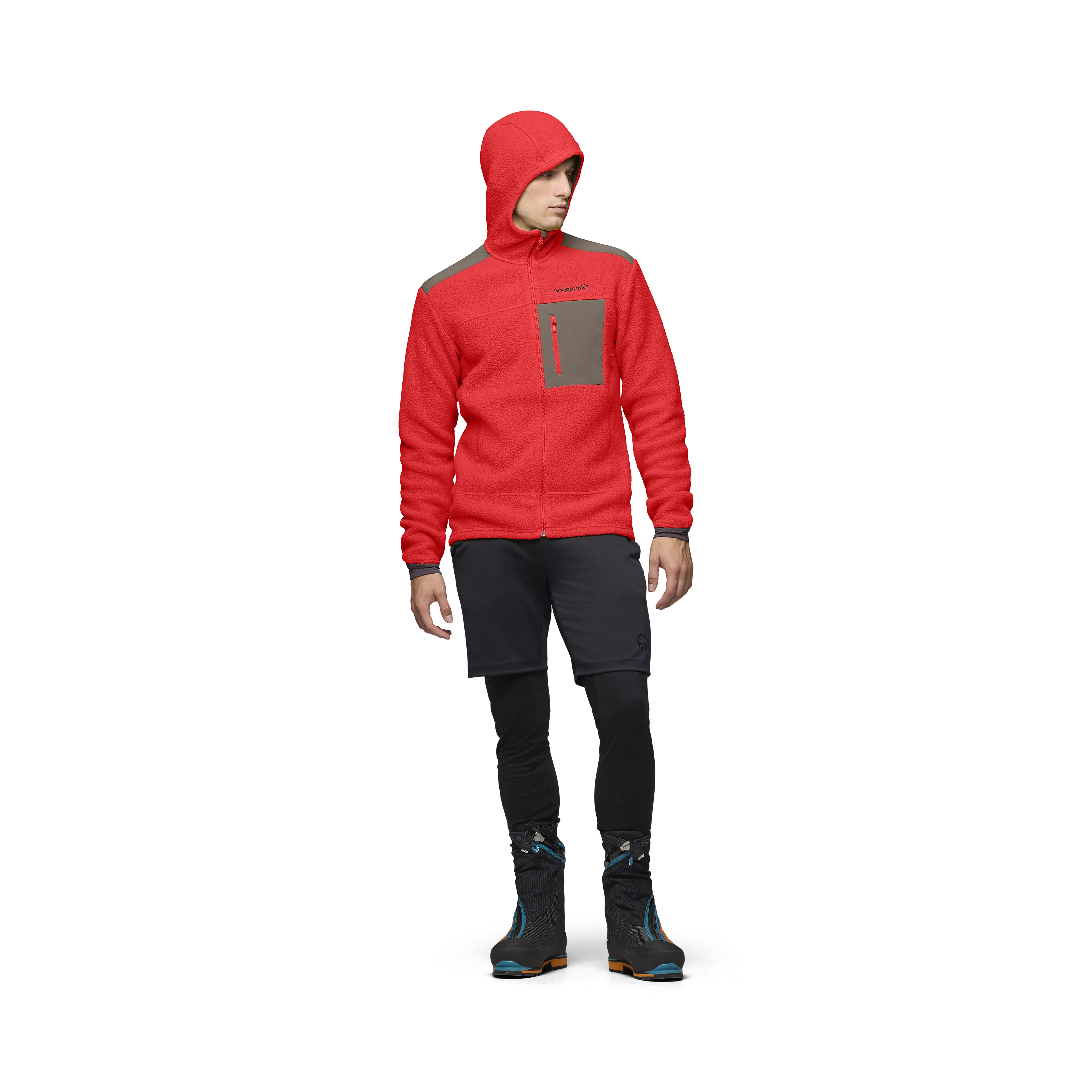 trollveggen warm3 Zip Hood M's