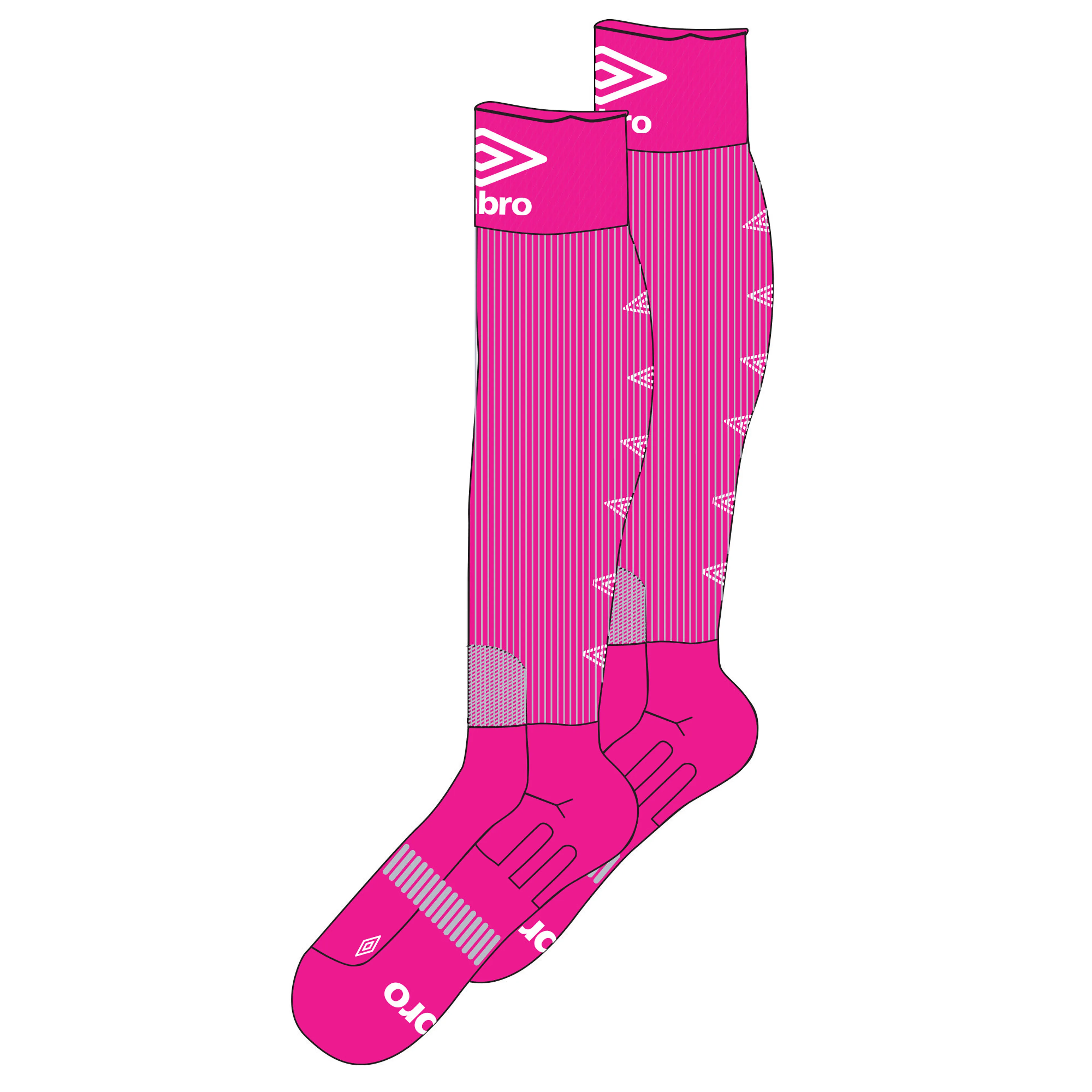 Pink/White