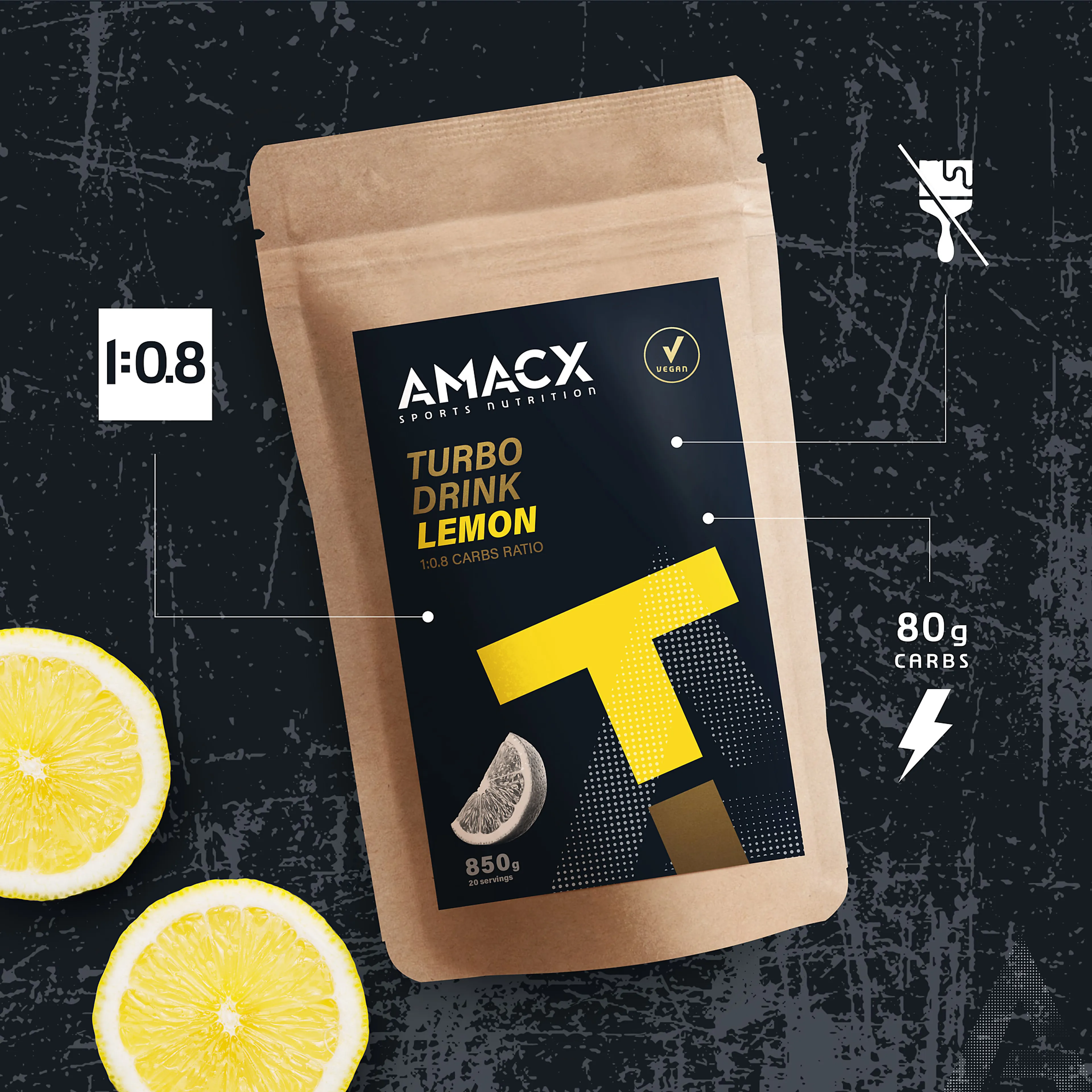 Turbo Energy Drink Lemon