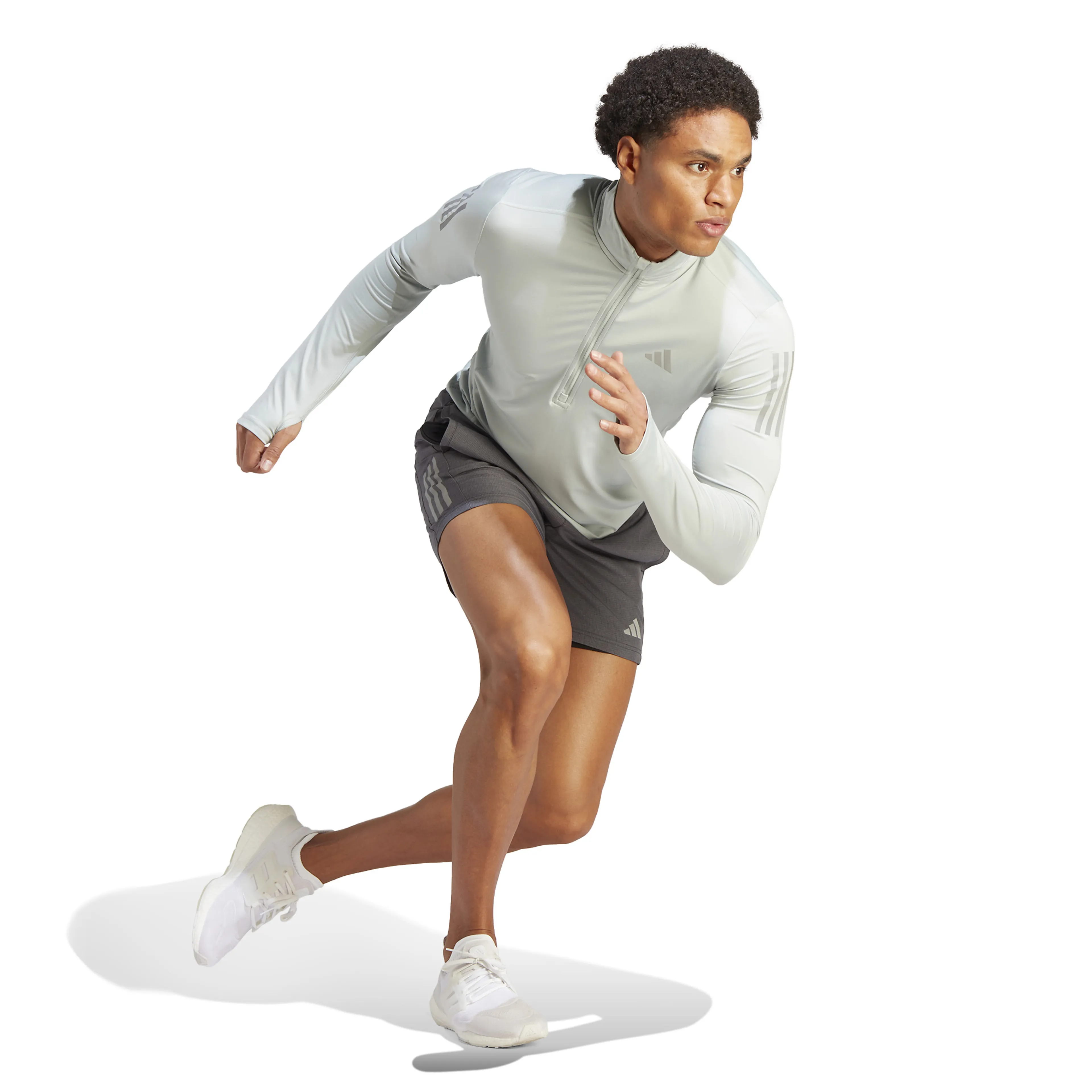 Own the Run 1/4 Zip Long Sleeve treningsgenser herre Own the Run 1/4 Zip Long Sleeve treningsgenser herre
