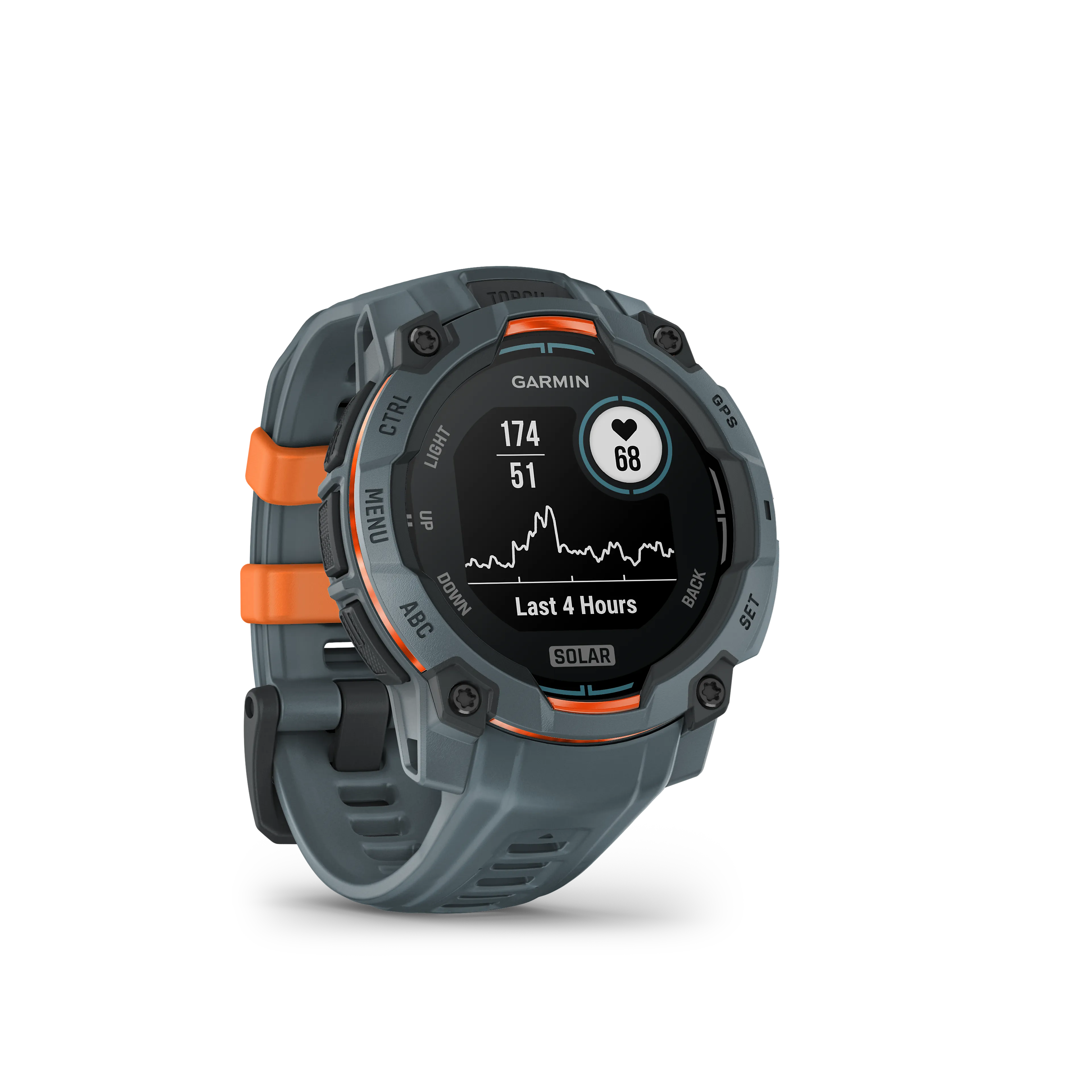 Instinct 3 - 45mm, Solar, Twilight Bezel with Twilight Band