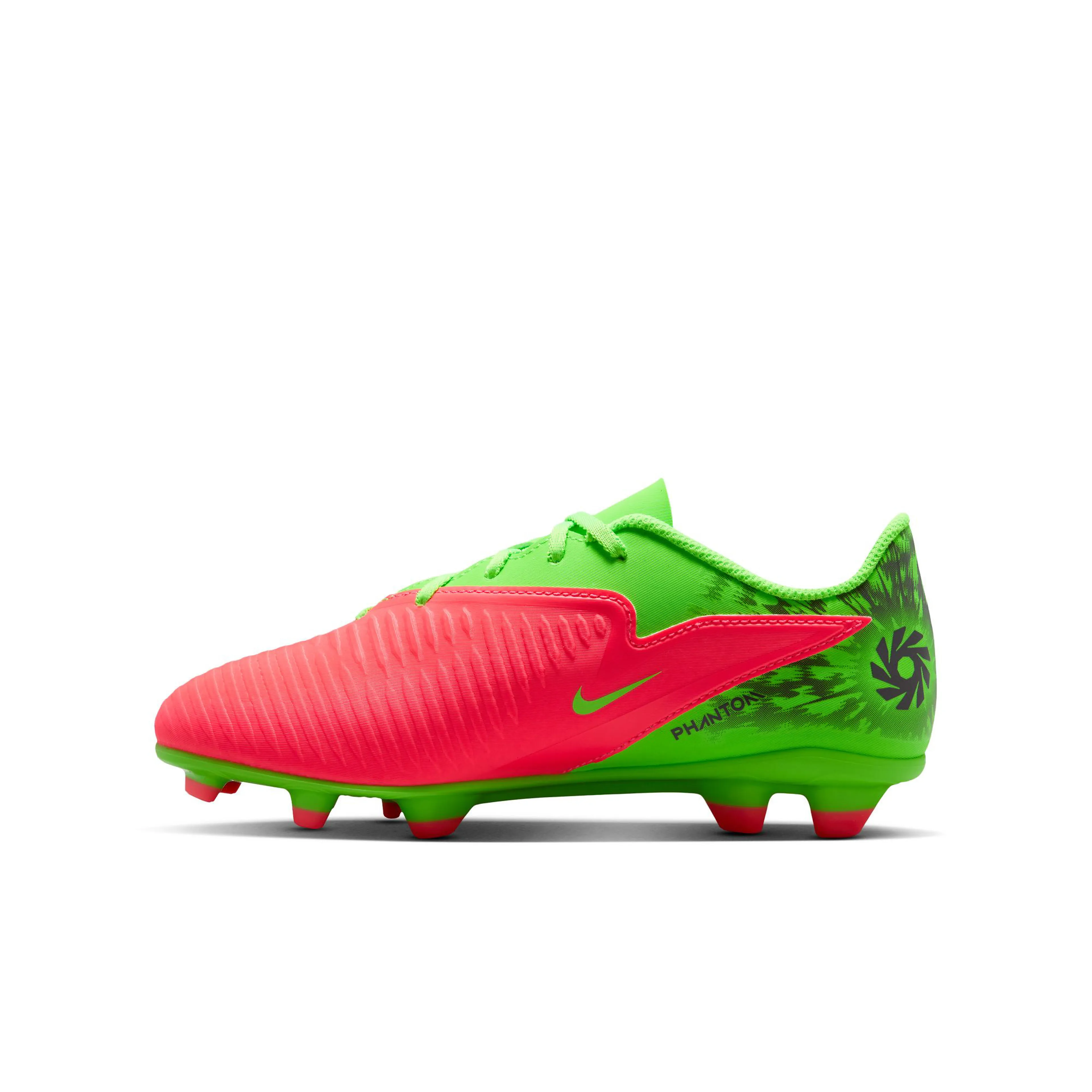 Jr. Phantom 6 Low Club "Erling Haaland" Big Kids' Multi-Ground Fotballsko Gress/Kunstgress