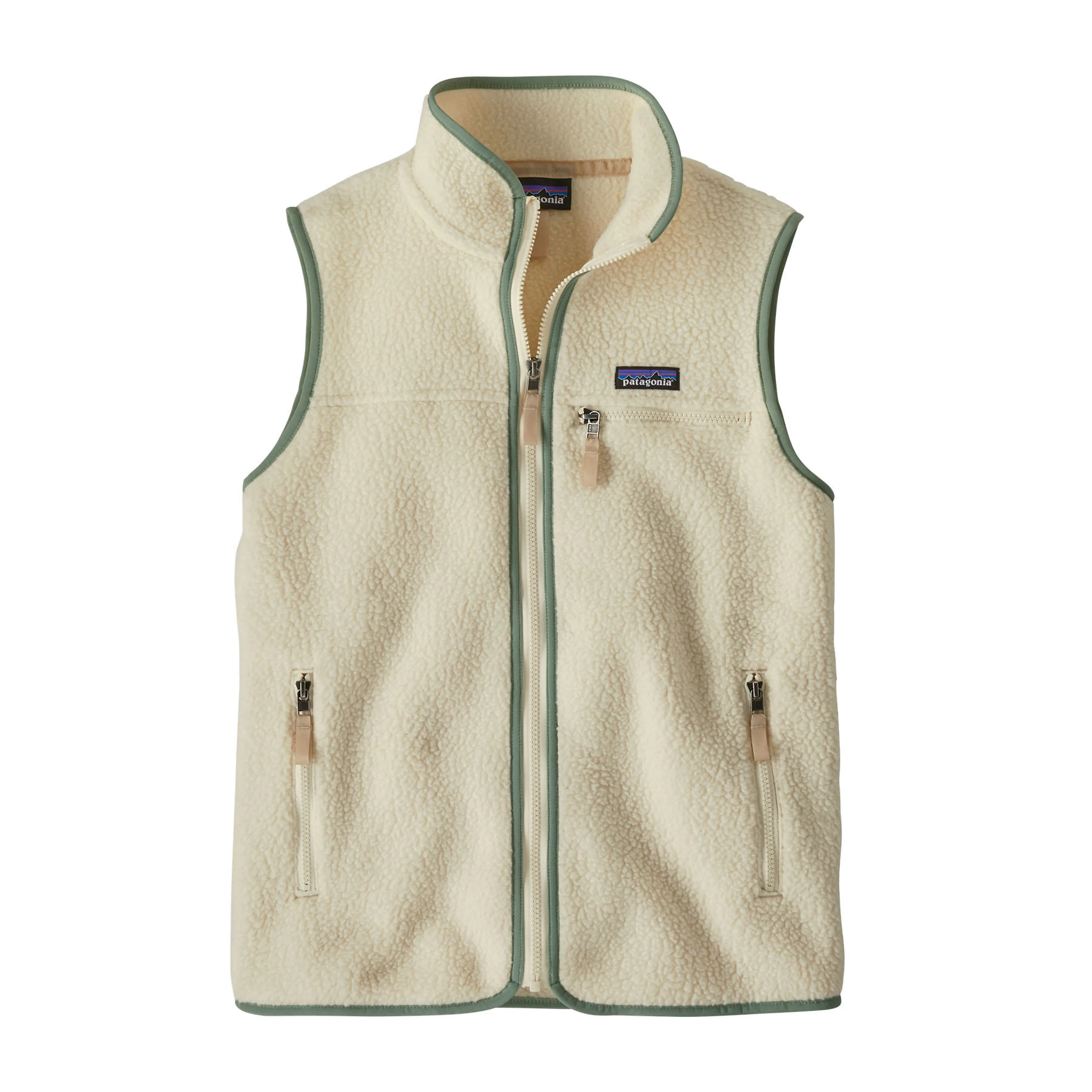 Retro Fleece Vest Dame