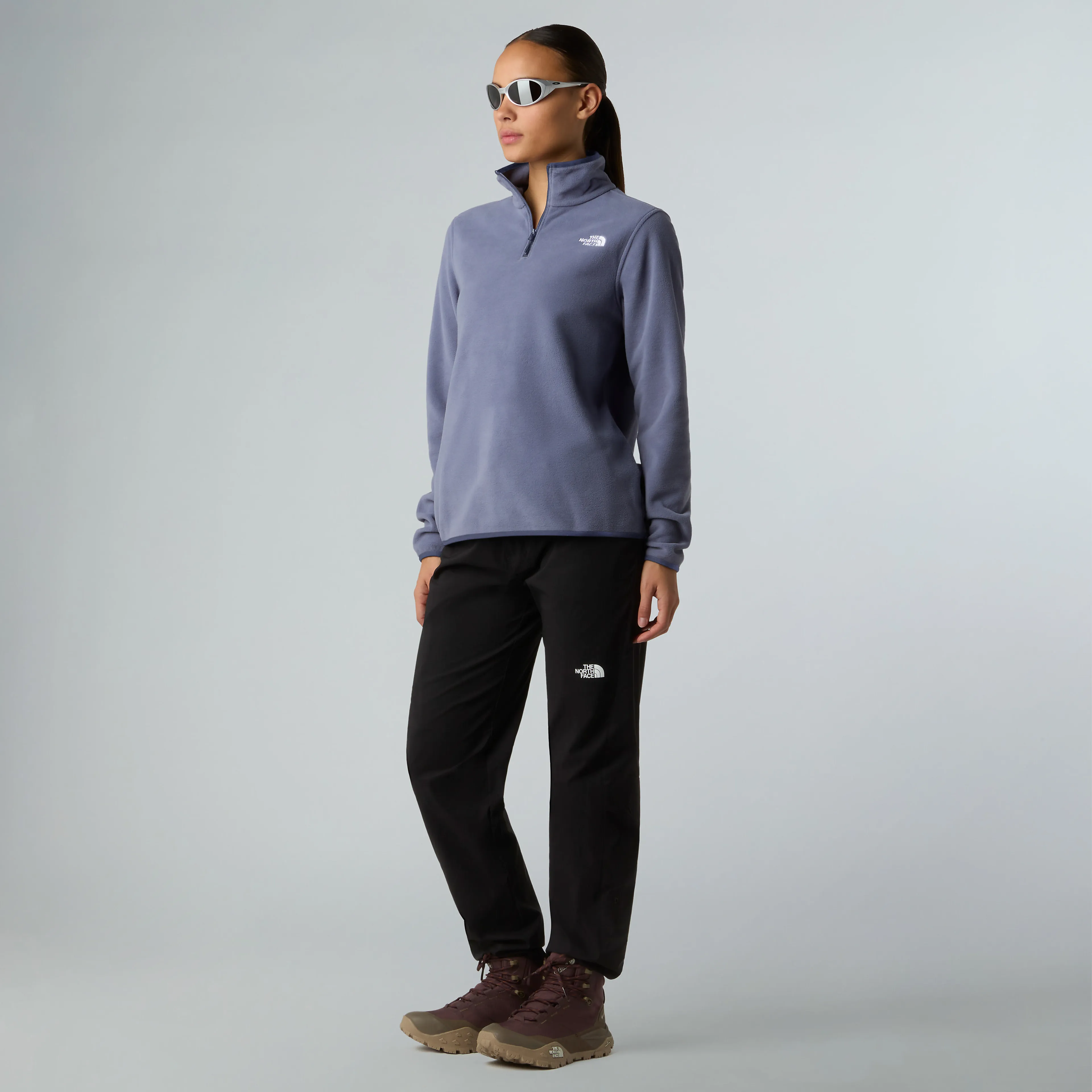 W GLACIER FLEECE 1/4 ZIP JACKET