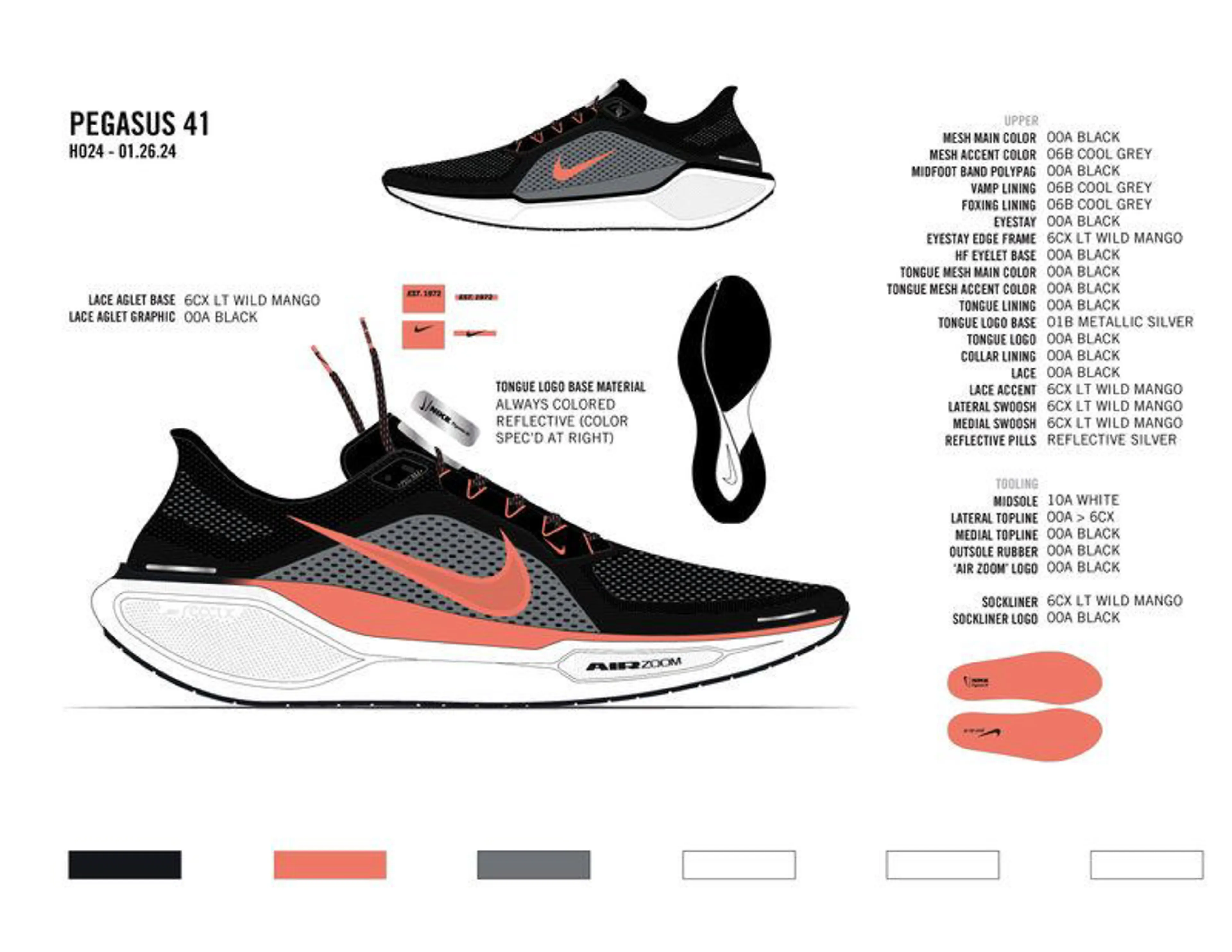 Pegasus 41 løpesko herre Pegasus 41 løpesko herre