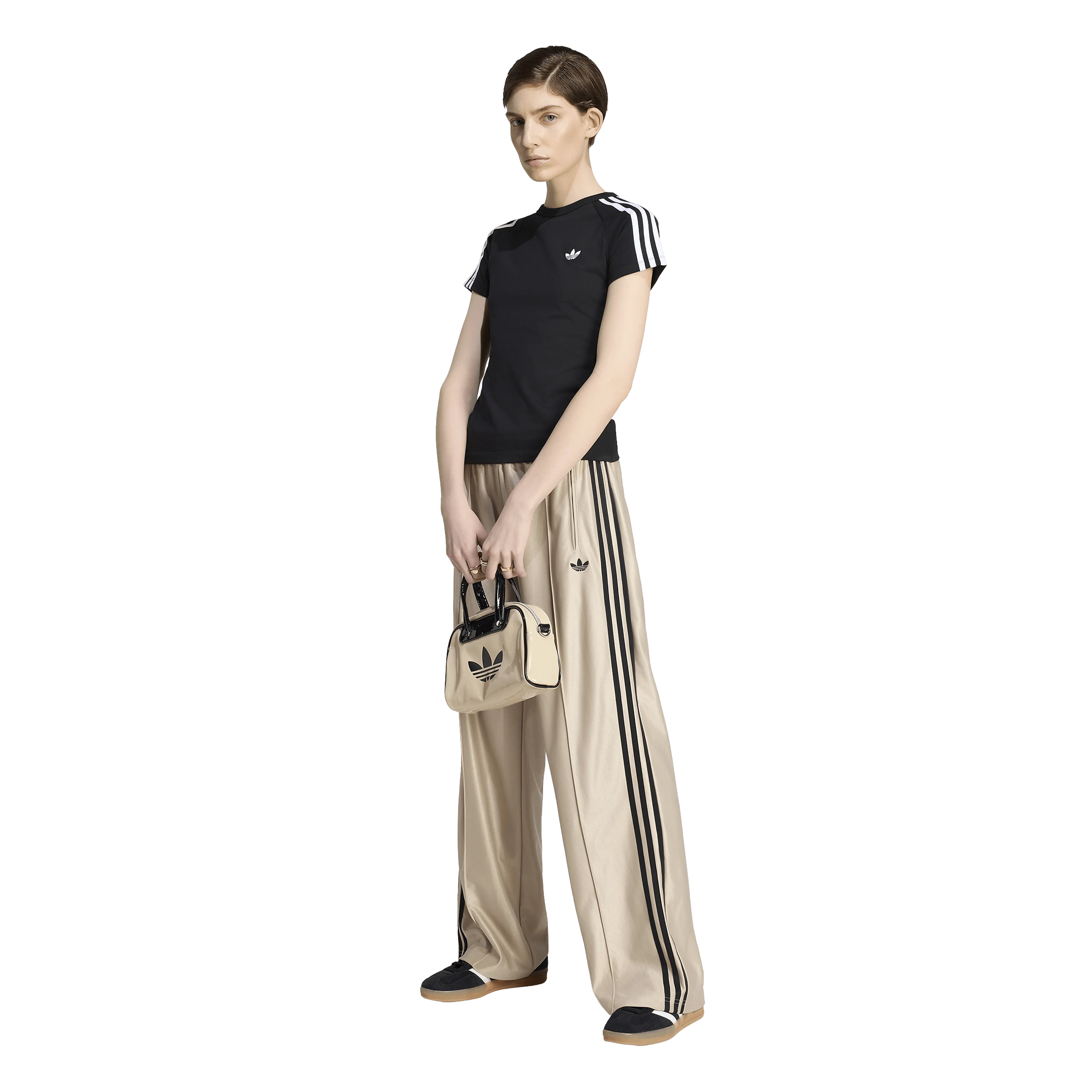 METALLIC FIREBIRD LOOSE TRACK PANT Dame
