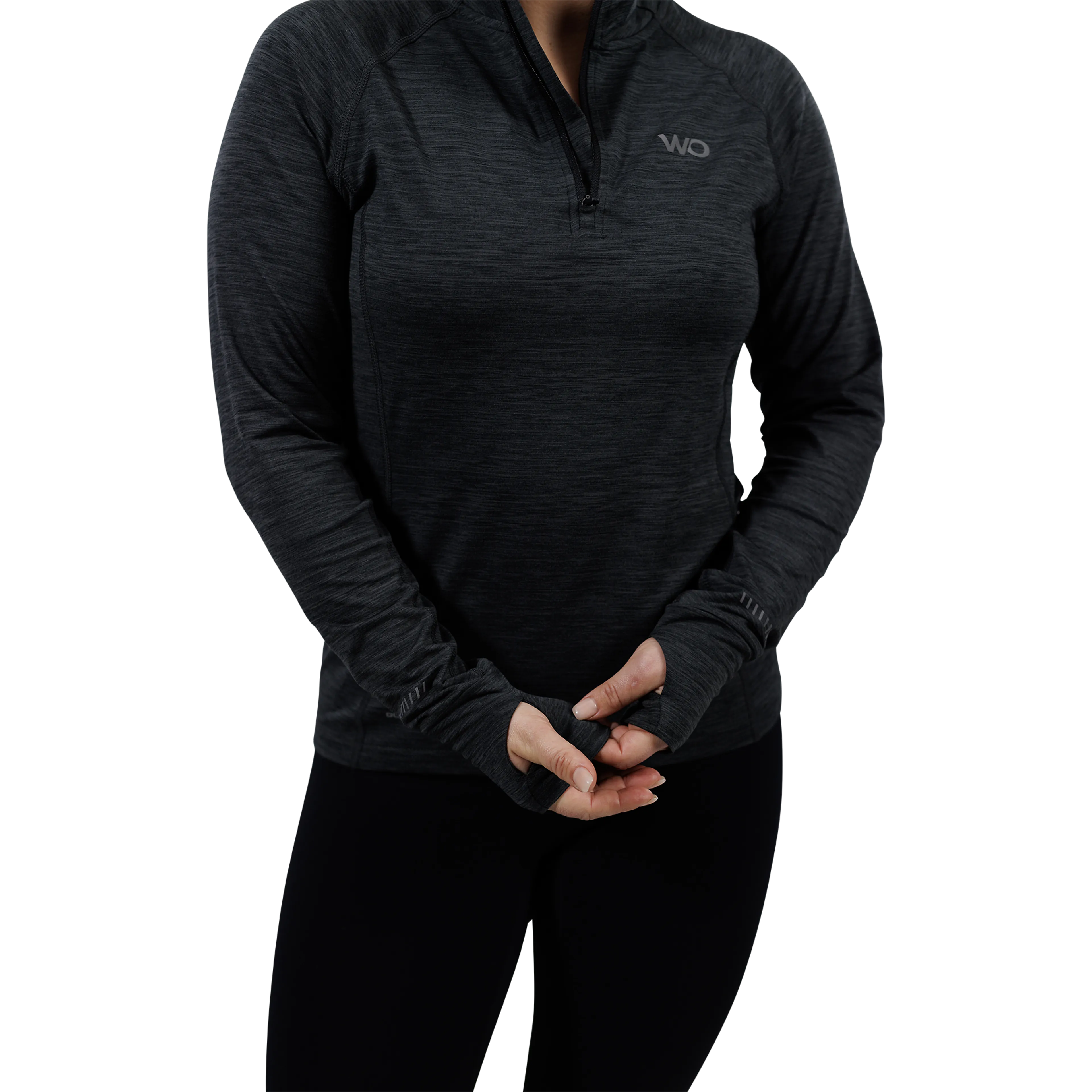 Wolling Melange Performance Midlayer Dame