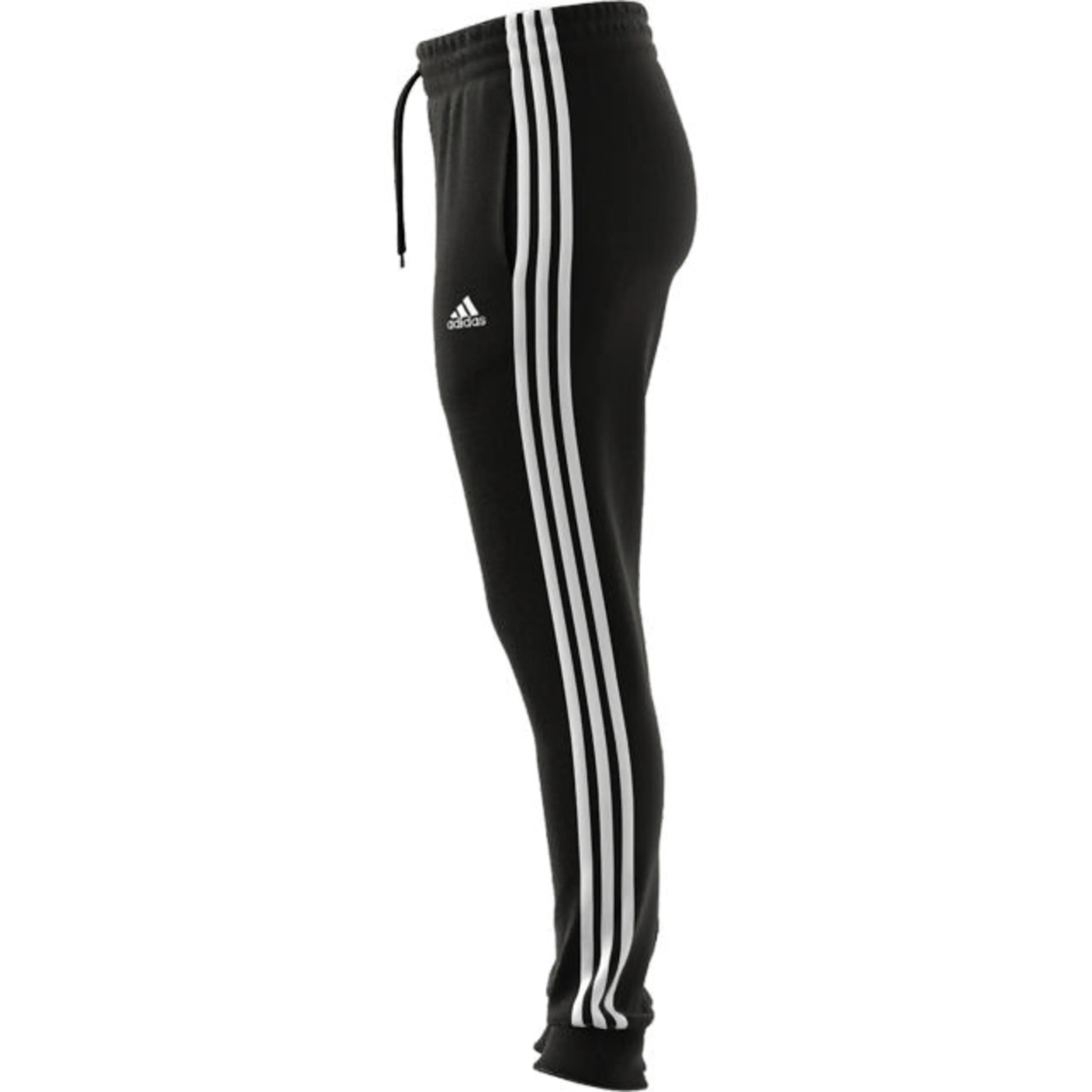 Essentials 3-Stripes French Terry Cuffed joggebukse dame Essentials 3-Stripes French Terry Cuffed joggebukse dame