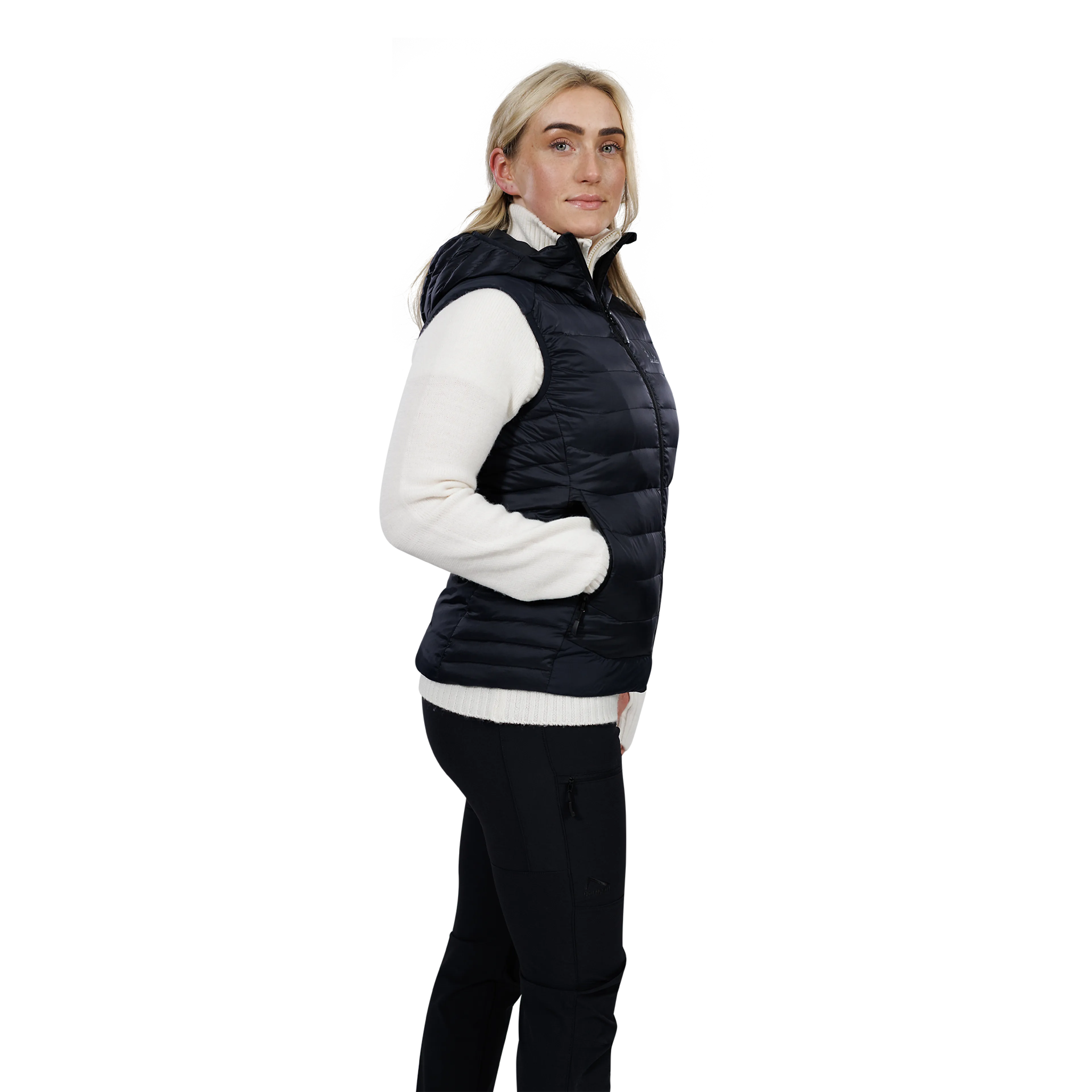 GRANITT PRO DUNVEST M/HETTE dame