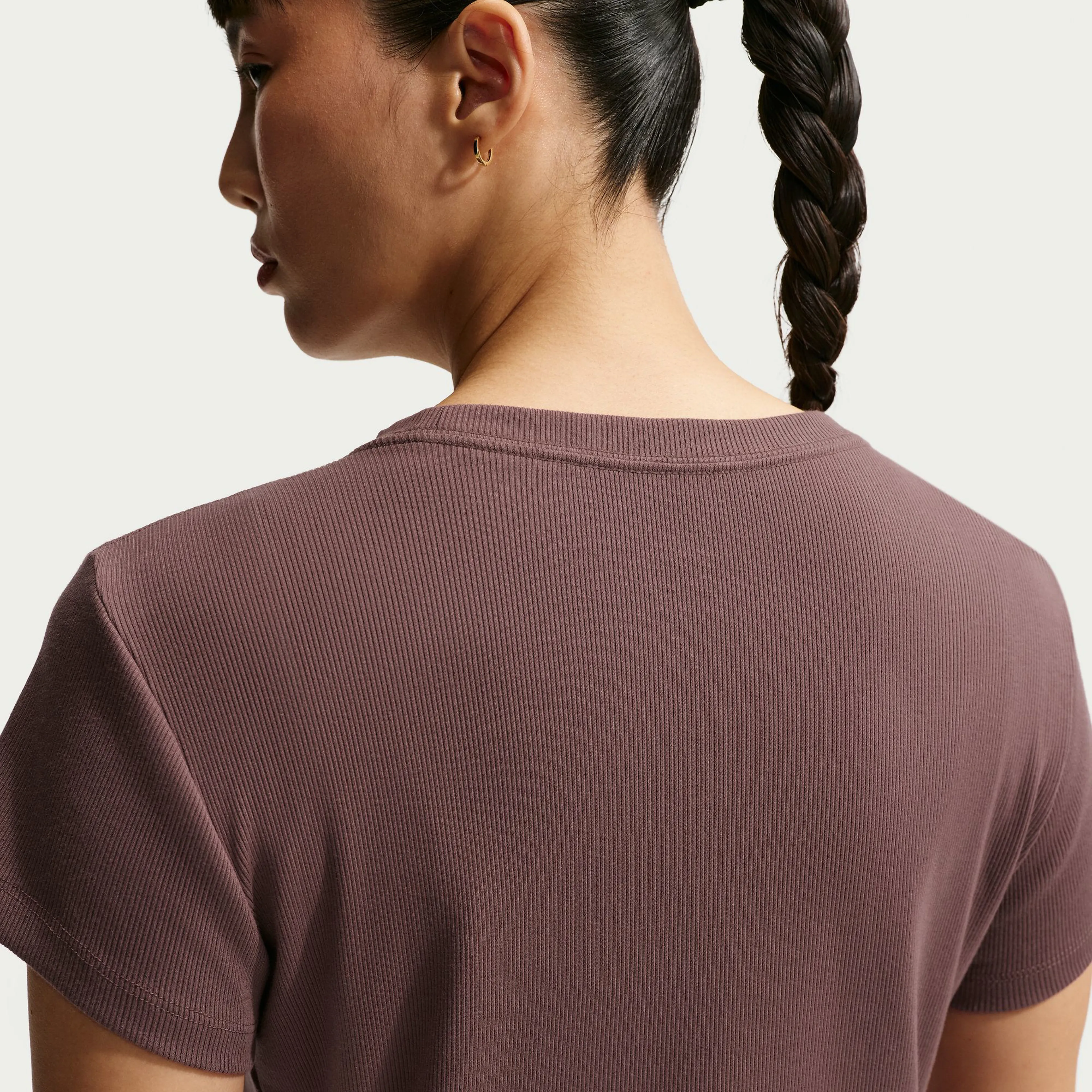 Sportswear Women's Tight Ribbed Short-Sleeve T-Shirt
