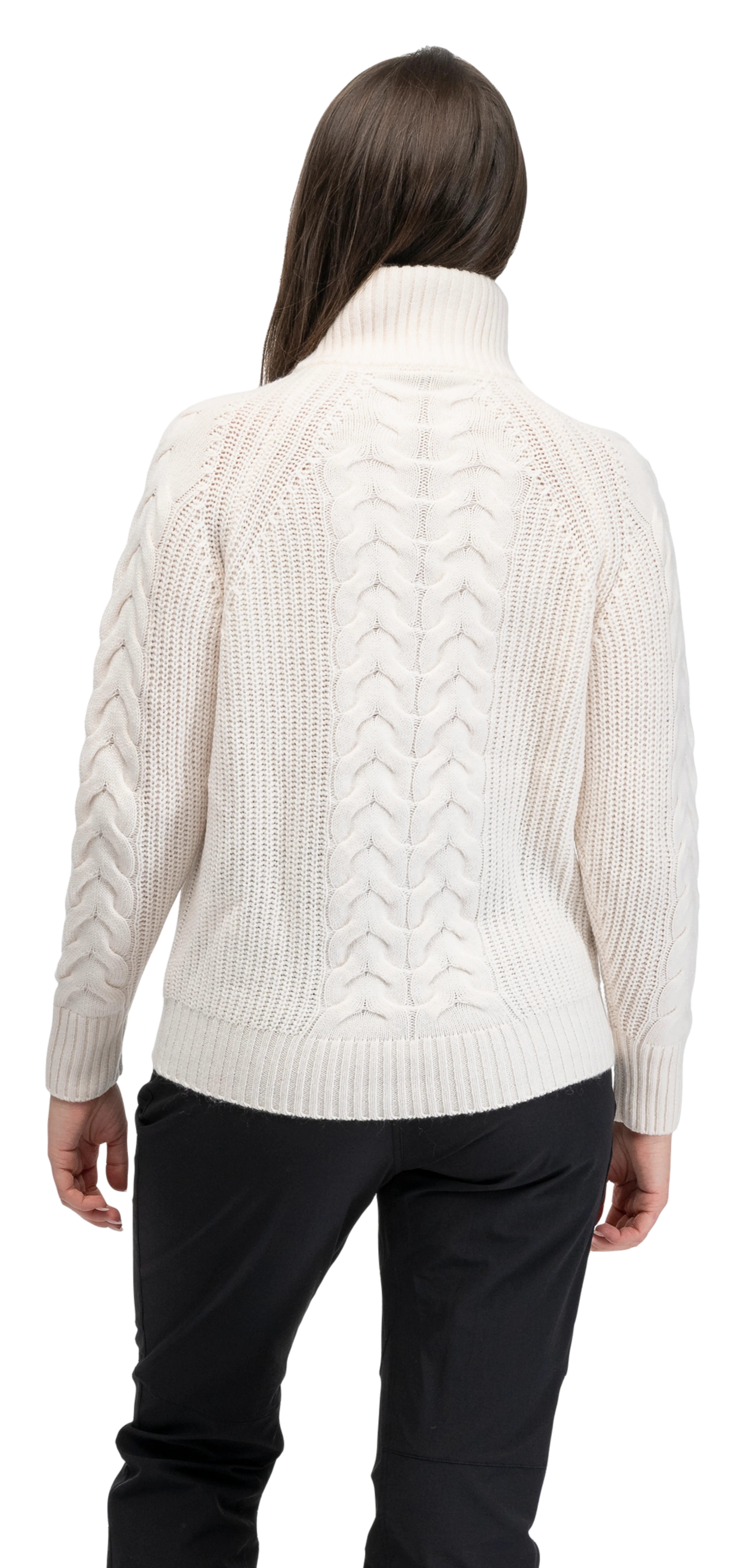Milde Knitted Wool Half Zip Women