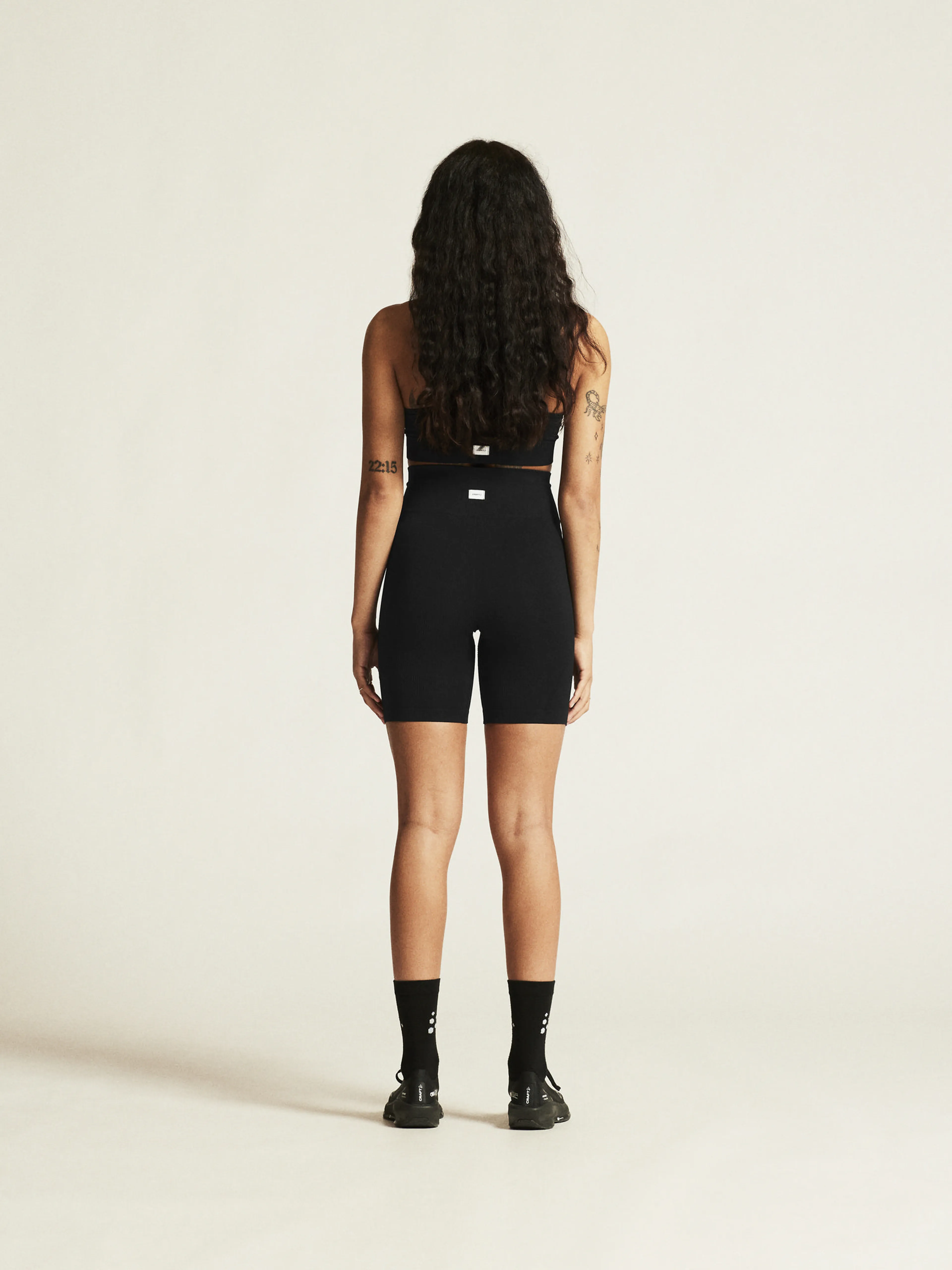 Collective Rib Short Tights W