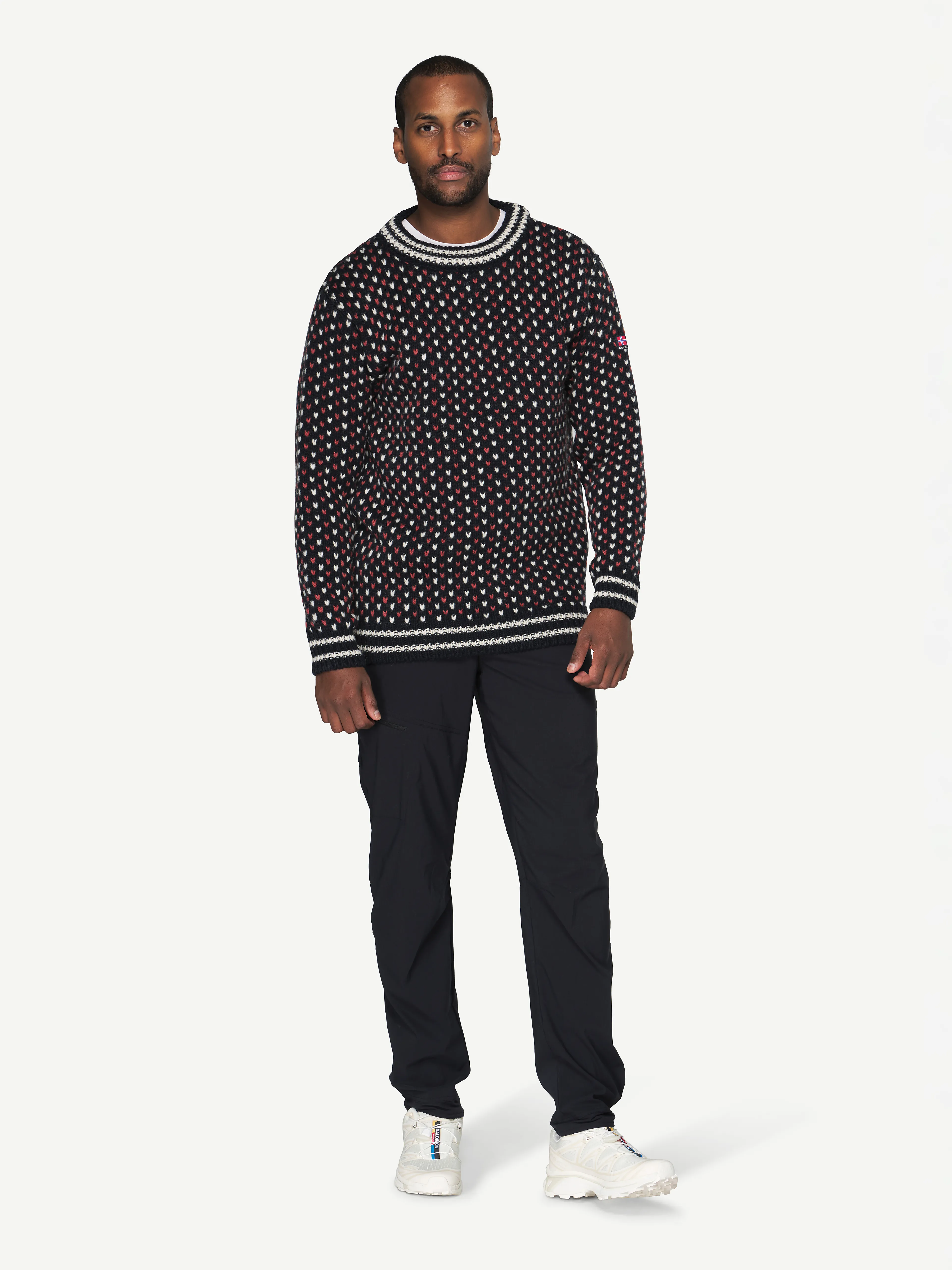 NORDSJØ TWO-TONE SWEATER