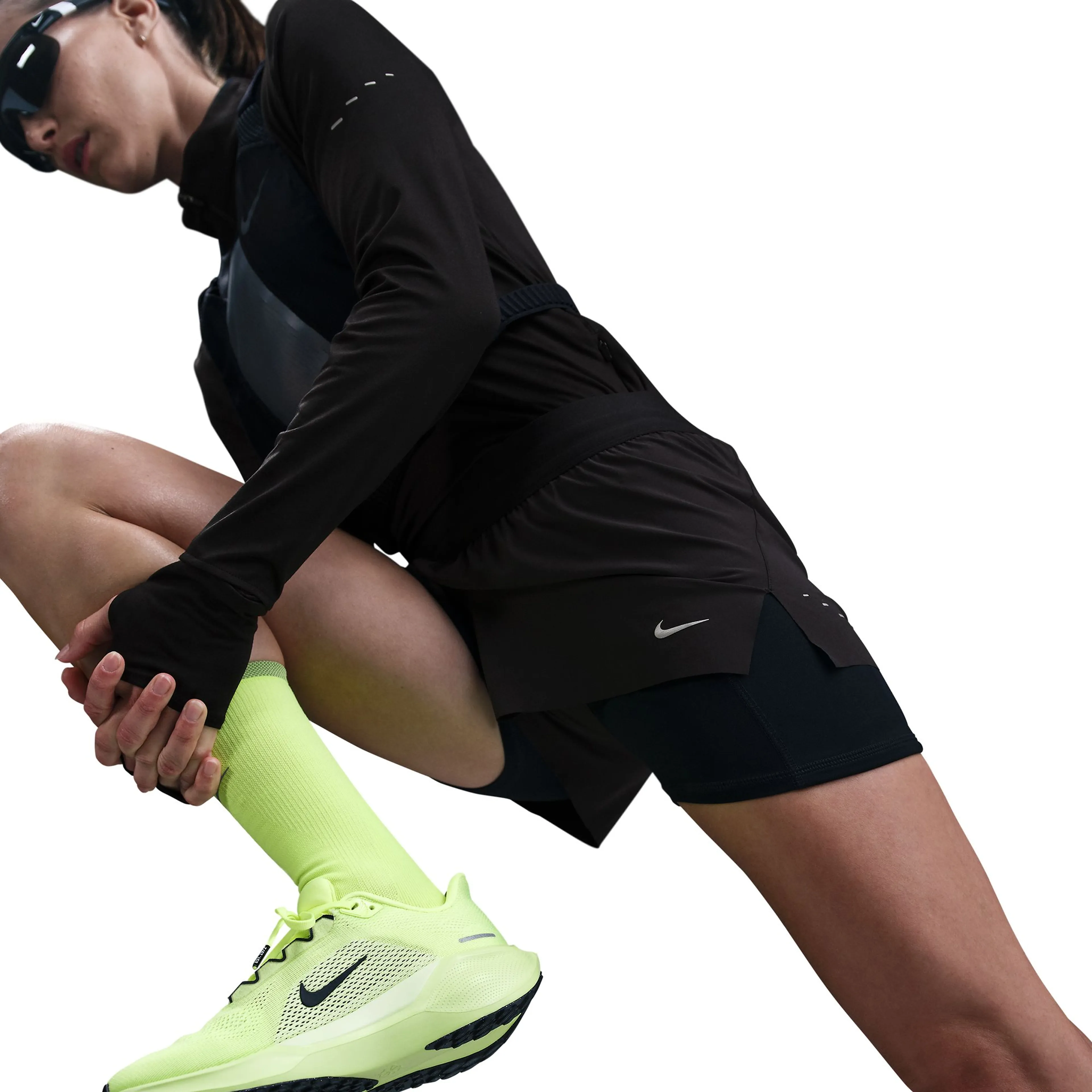Swift Women's Dri-FIT Mid-Rise 2-in-1 Running Shorts