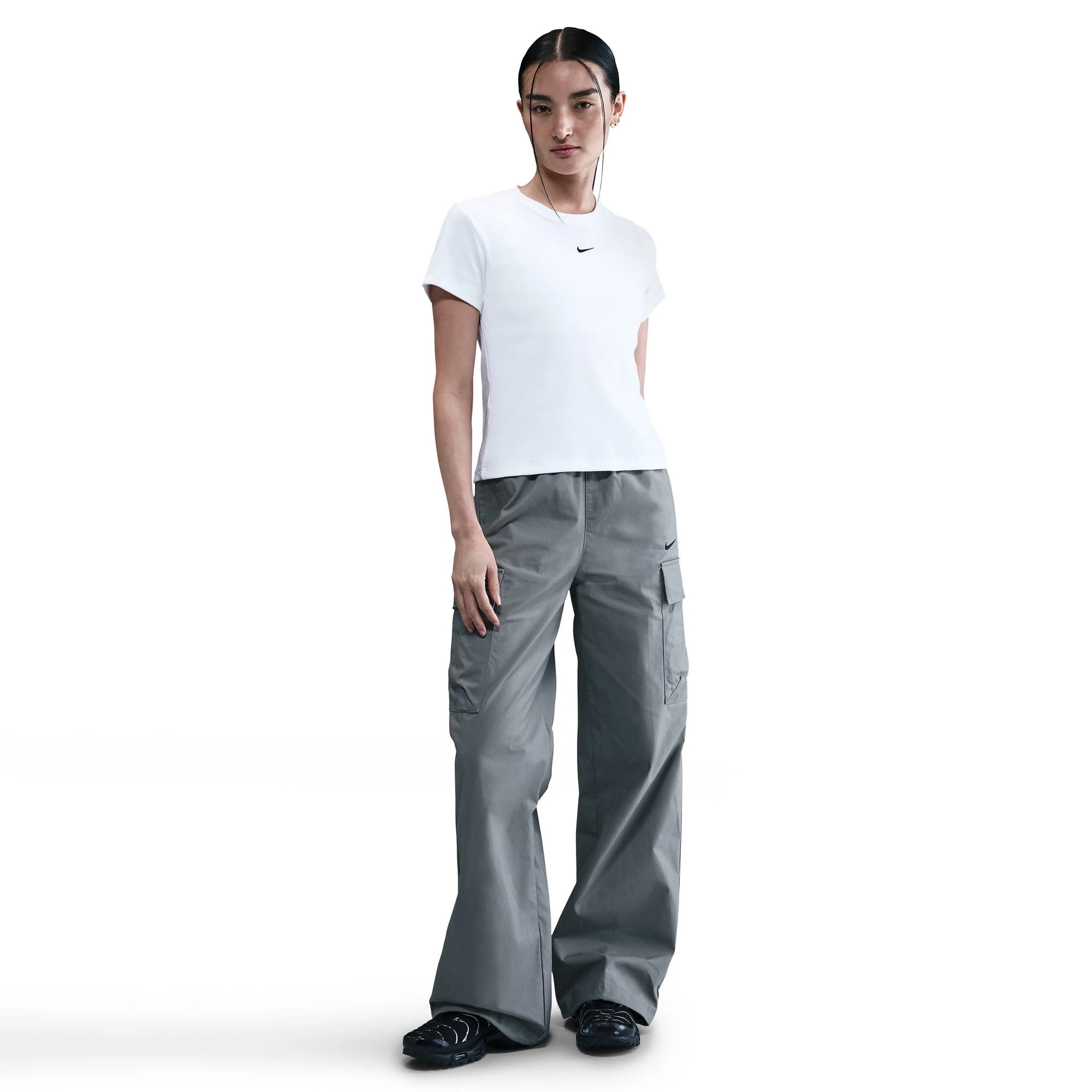 Sportswear Women's Tight Ribbed Short-Sleeve T-Shirt