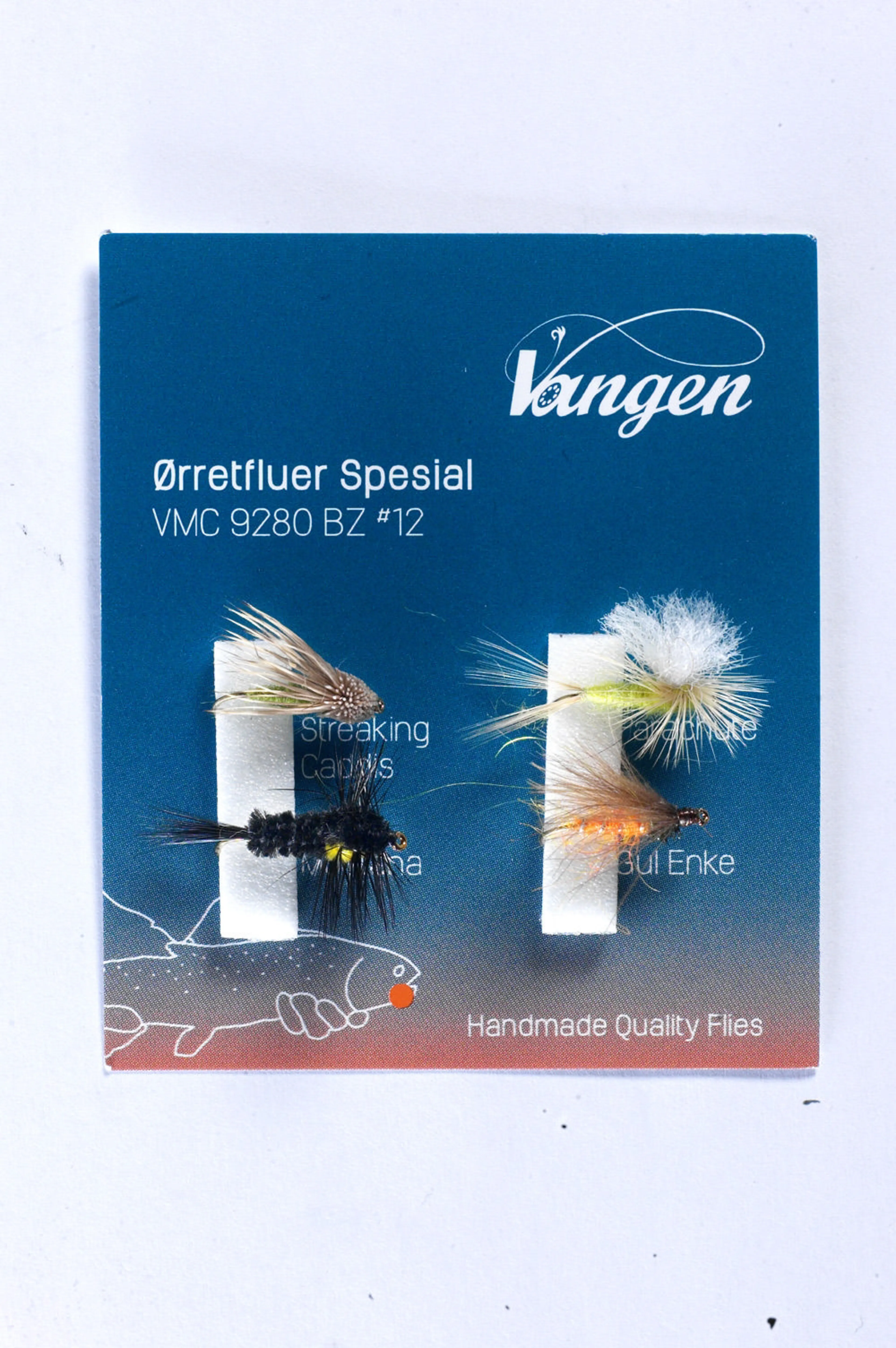 Ørretfluer Spesial 4stk Str. 12 Ørretfluer Spesial 4stk Str. 12