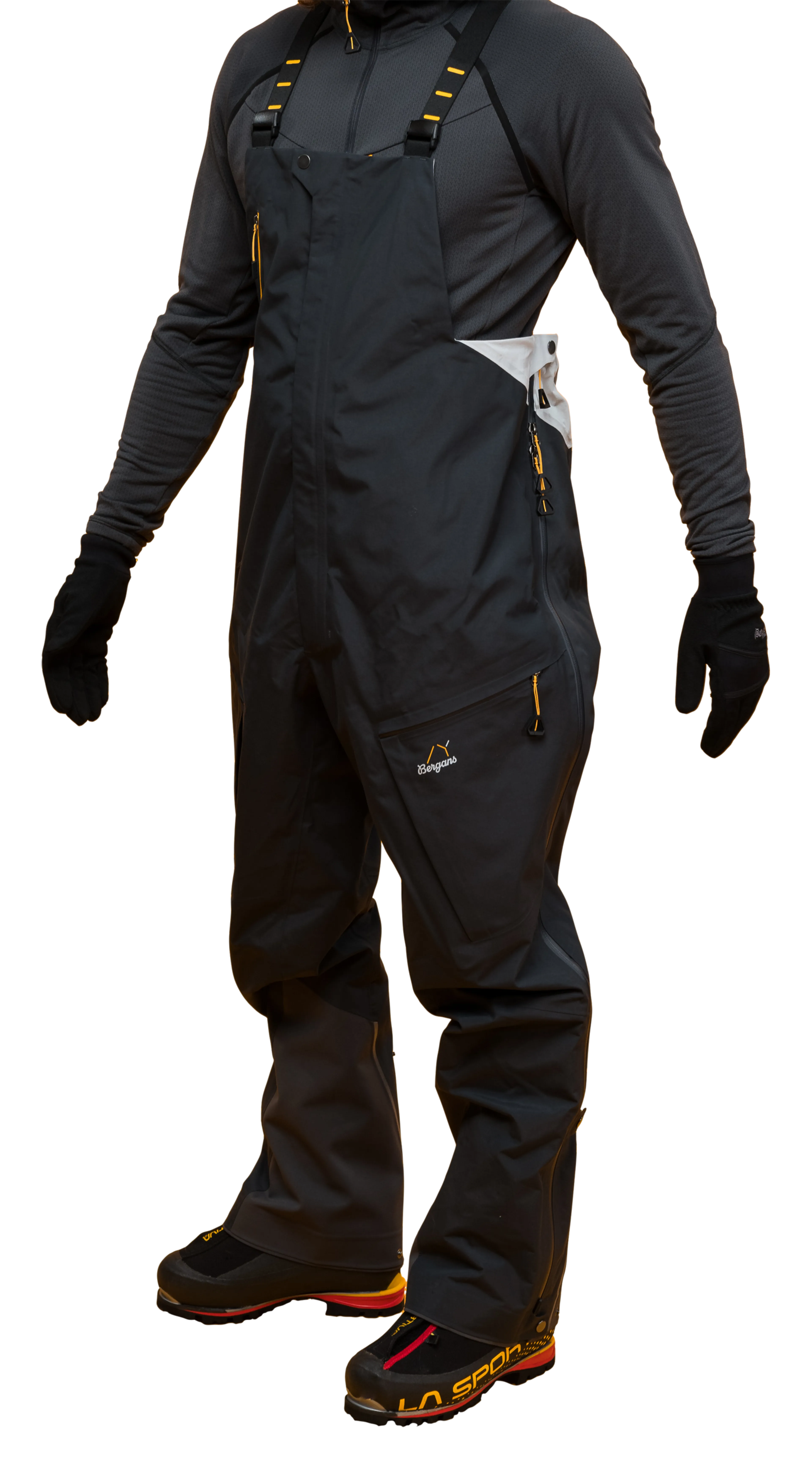 Y MountainLine Bold 3L Shell Bib Pants Men