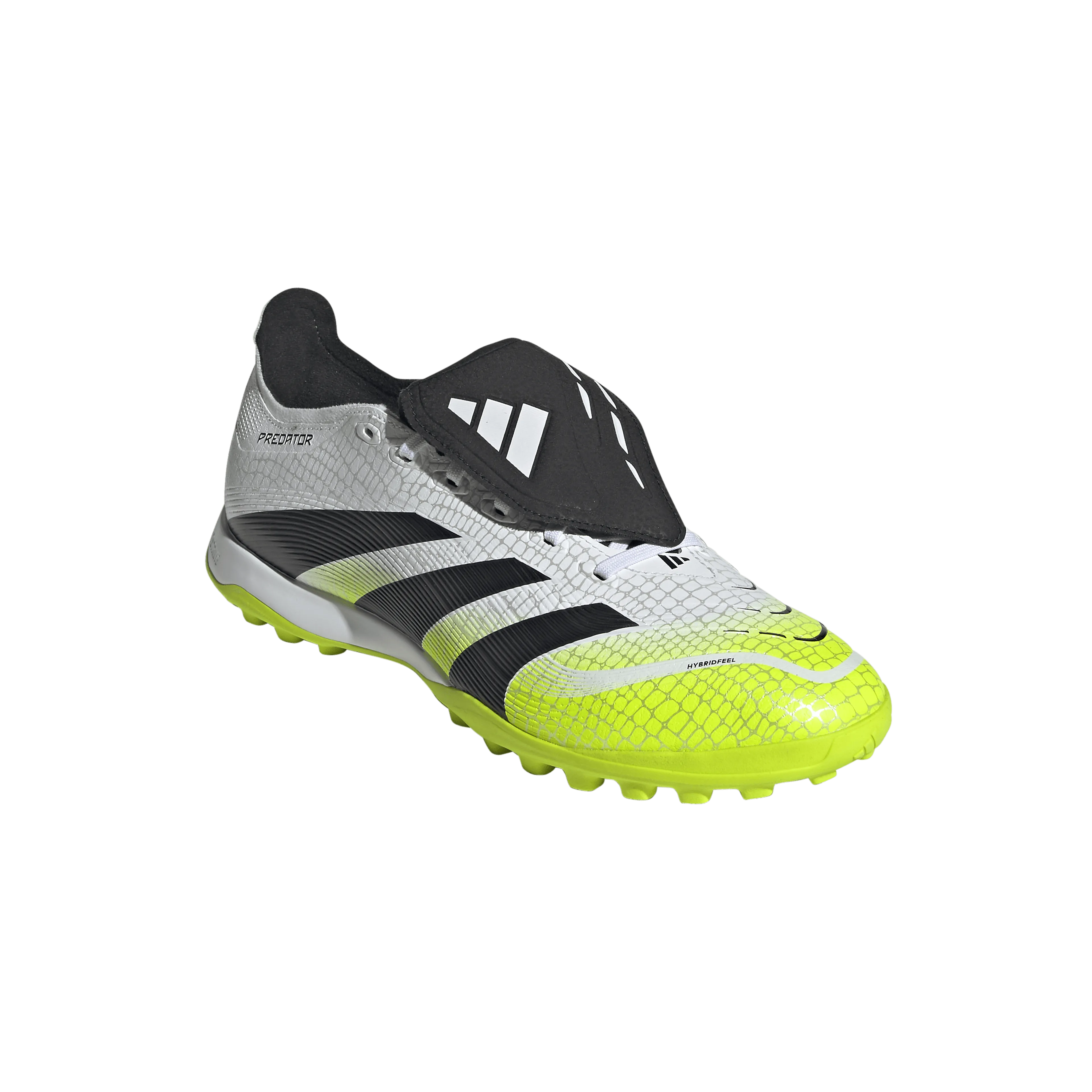 Predator League Fold-Over Tongue Turf Fotballsko Grus/Kunstgress