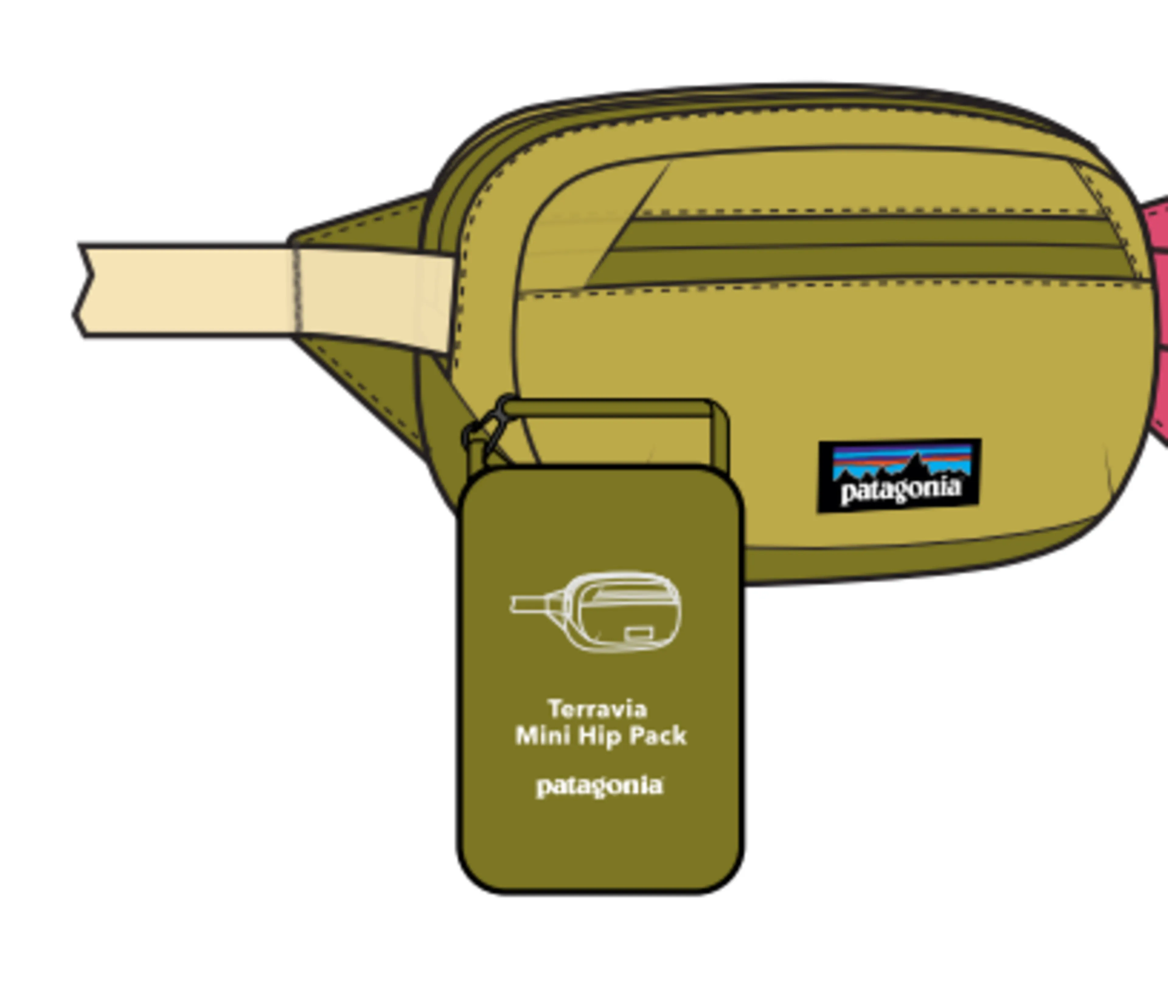 Terravia Mini Hip Pack Terravia Mini Hip Pack