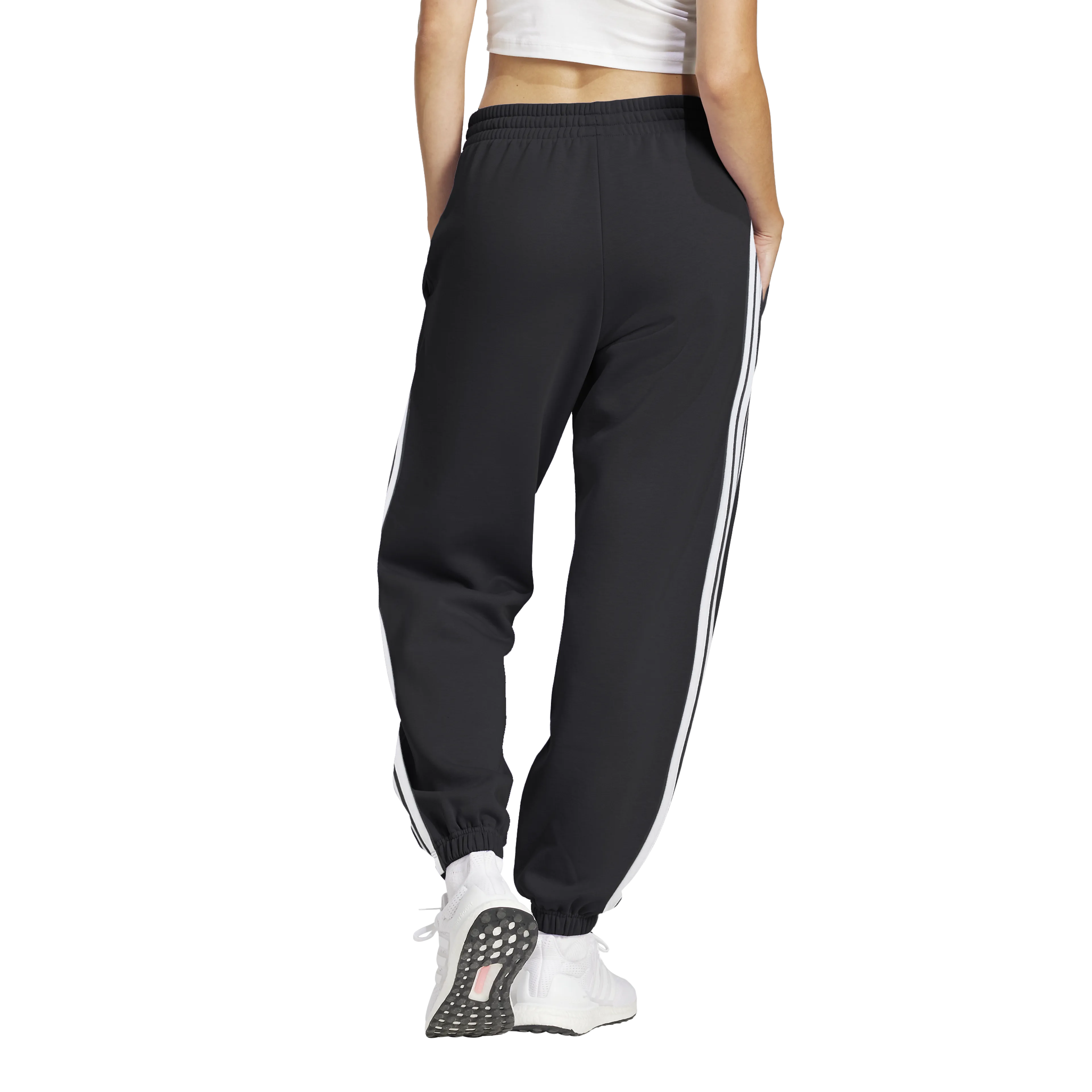 Essentials 3-Stripes French Terry Cuffed Joggebukse