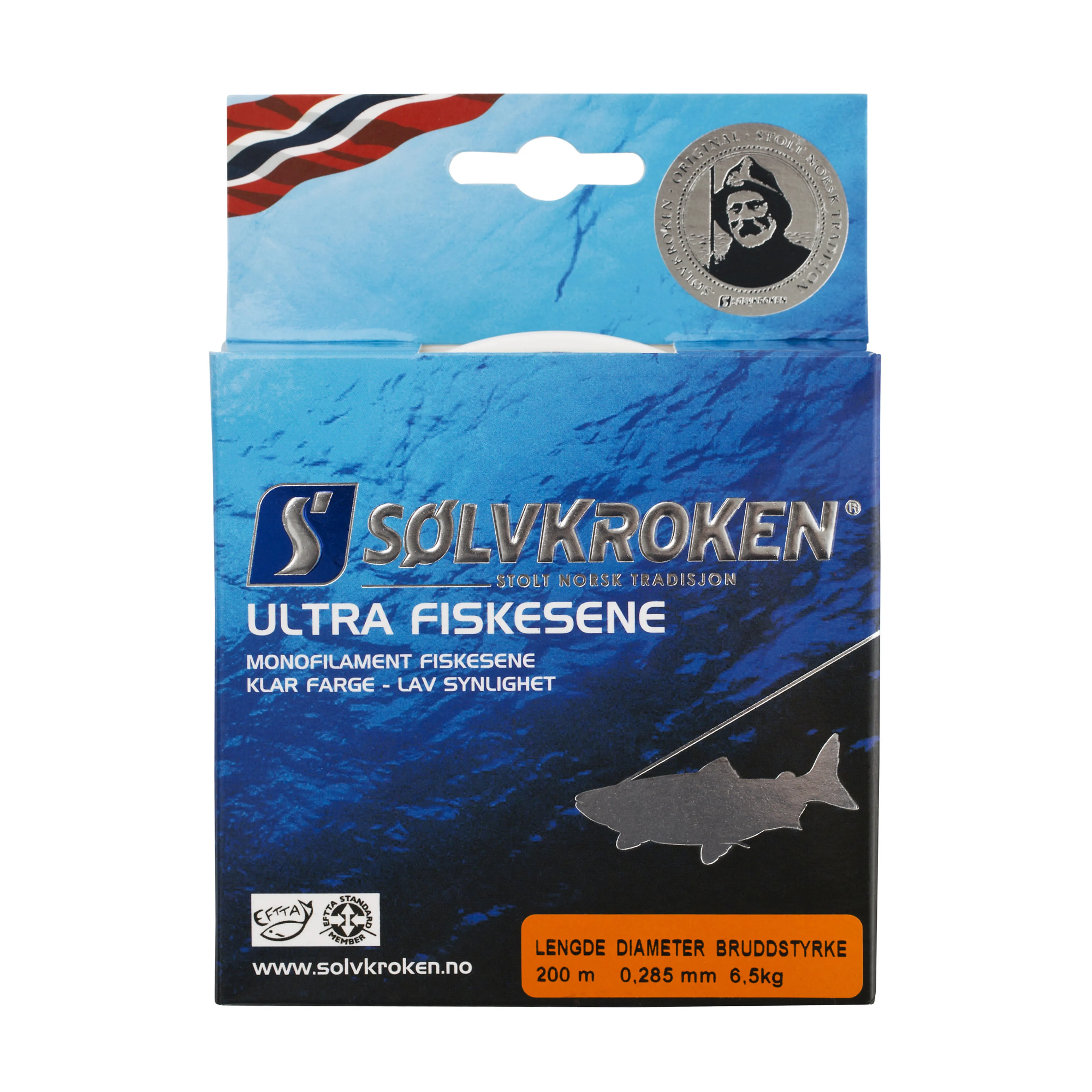 Sølvkroken Ultra sene 0,25mm Sølvkroken Ultra sene 0,25mm