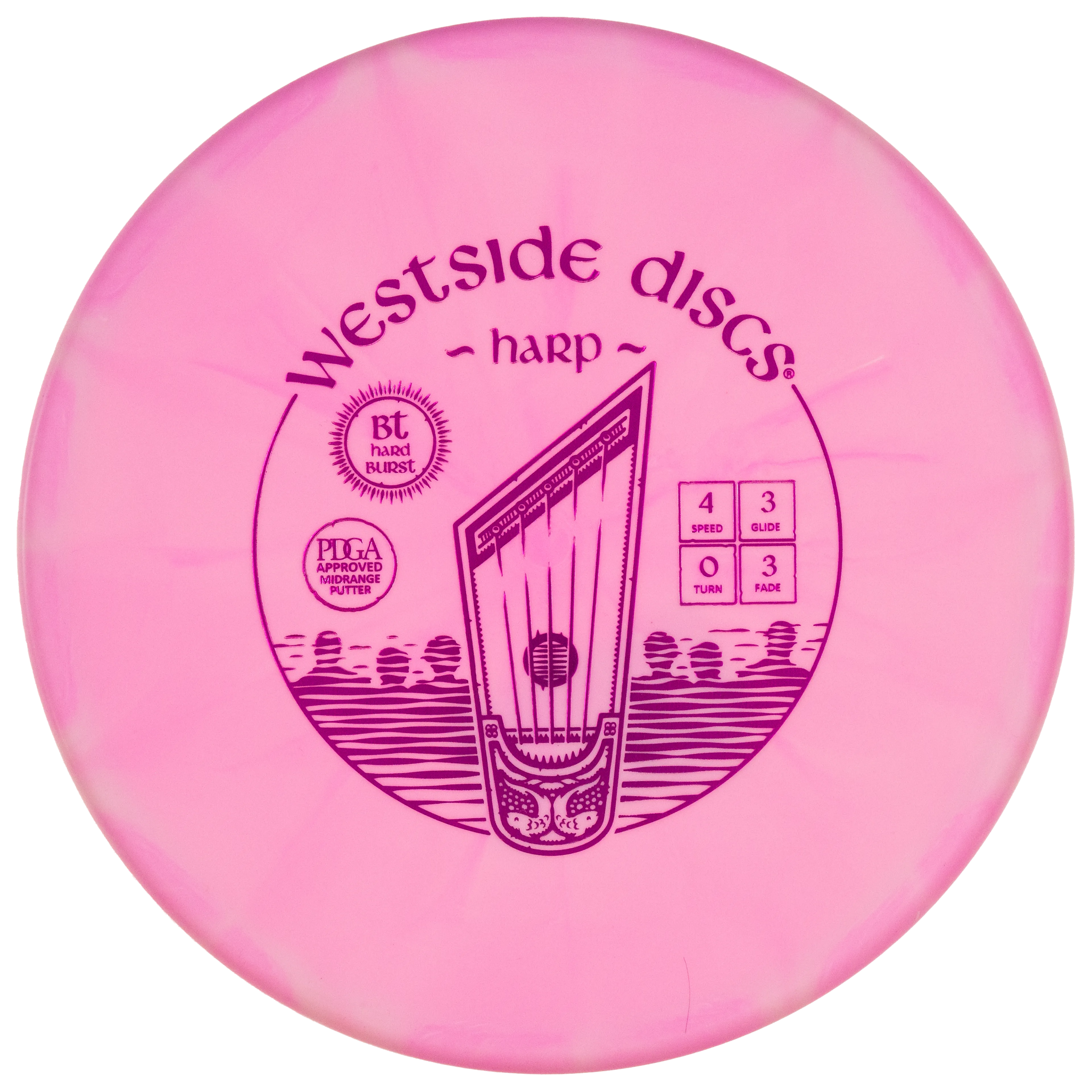 BT Burst Hard Putter Harp