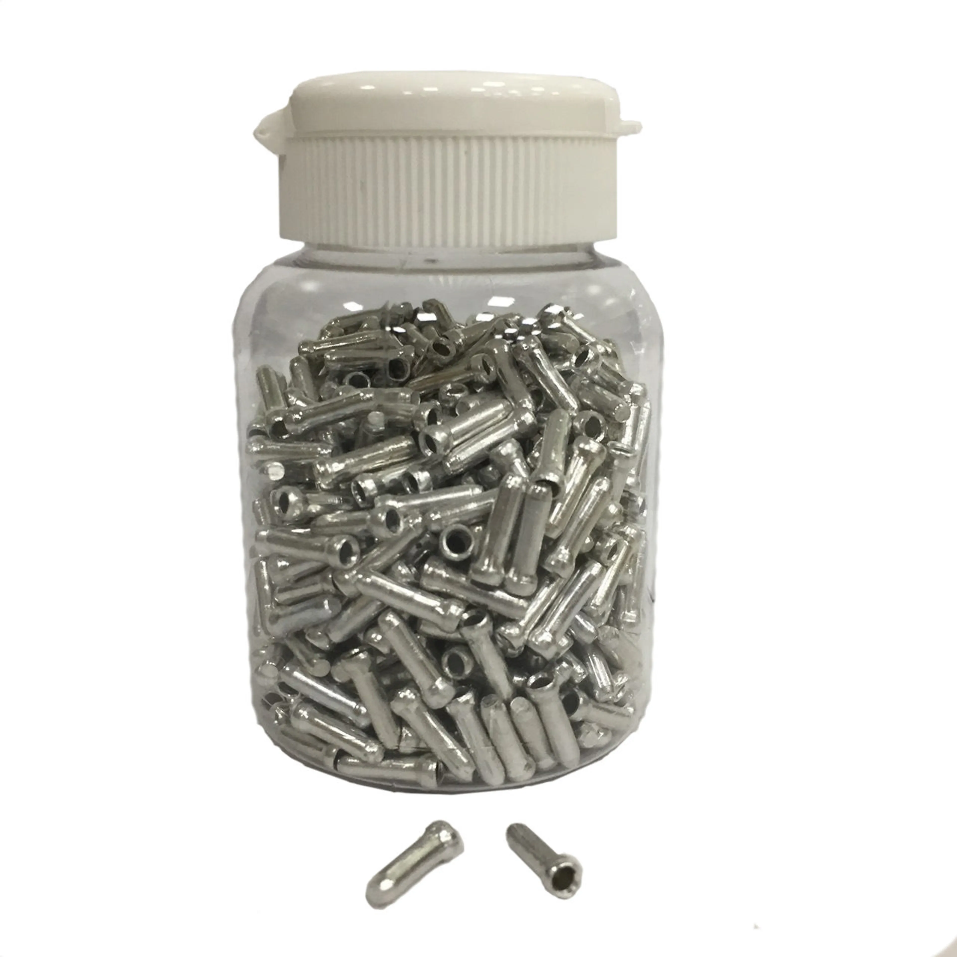 Endehylse for wire Aluminium 100 stk