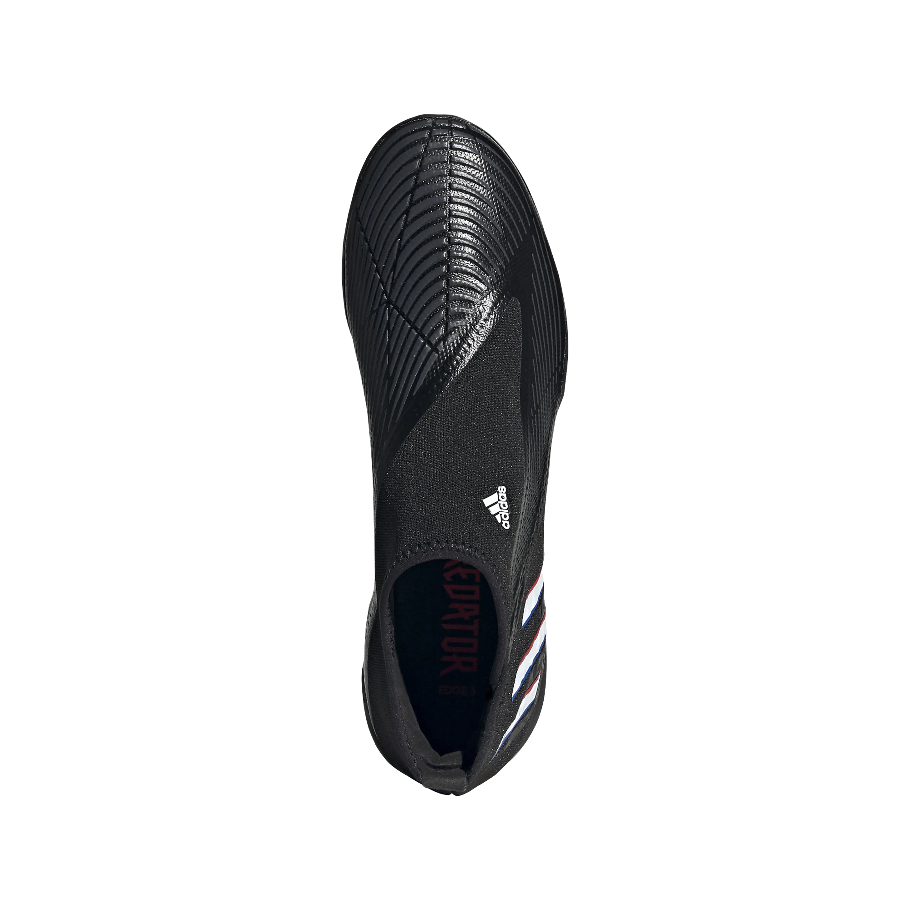 Predator Edge.3 Laceless Turf fotballsko grus/kunstgressbaner