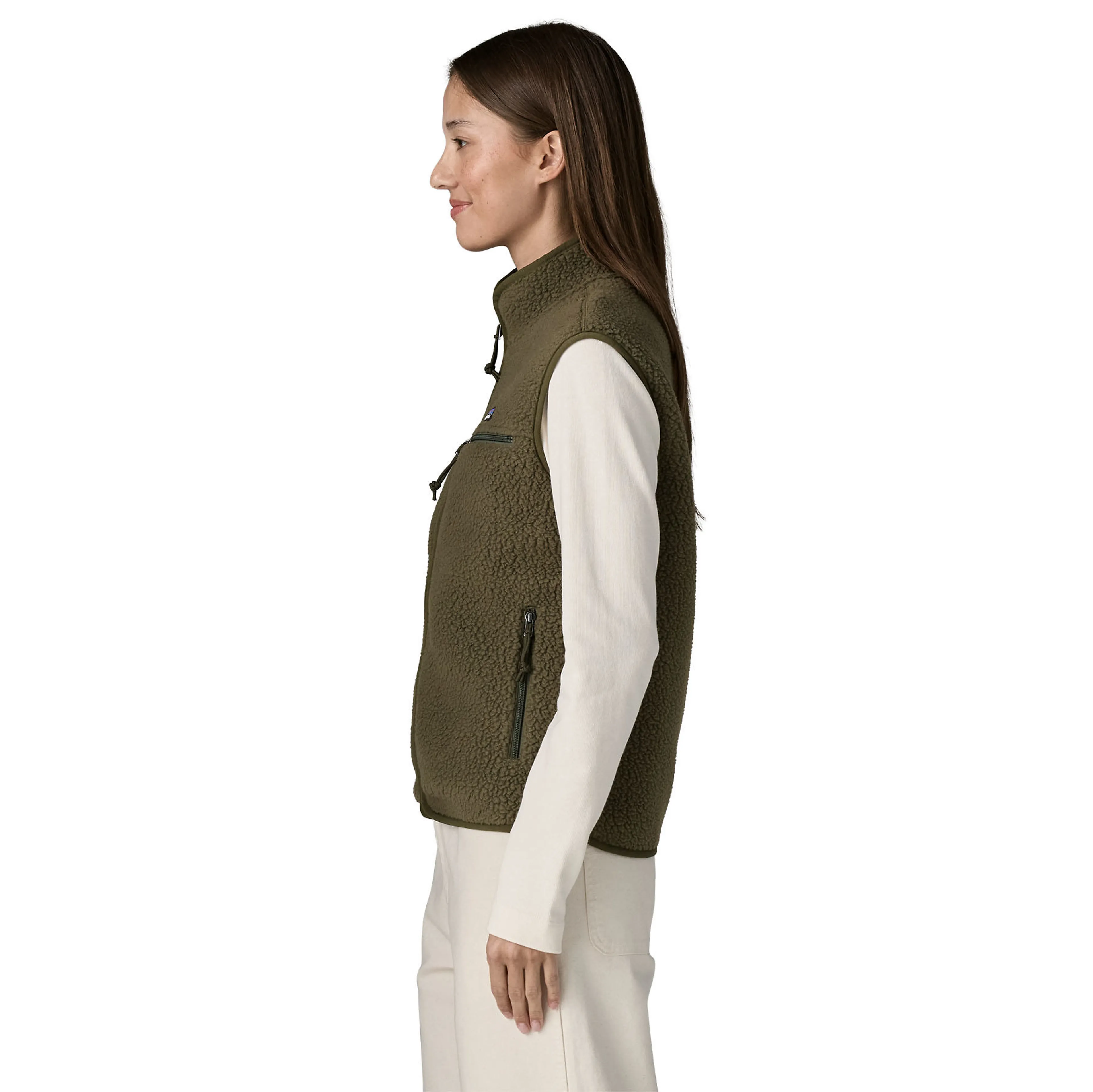 W Retro Pile Vest