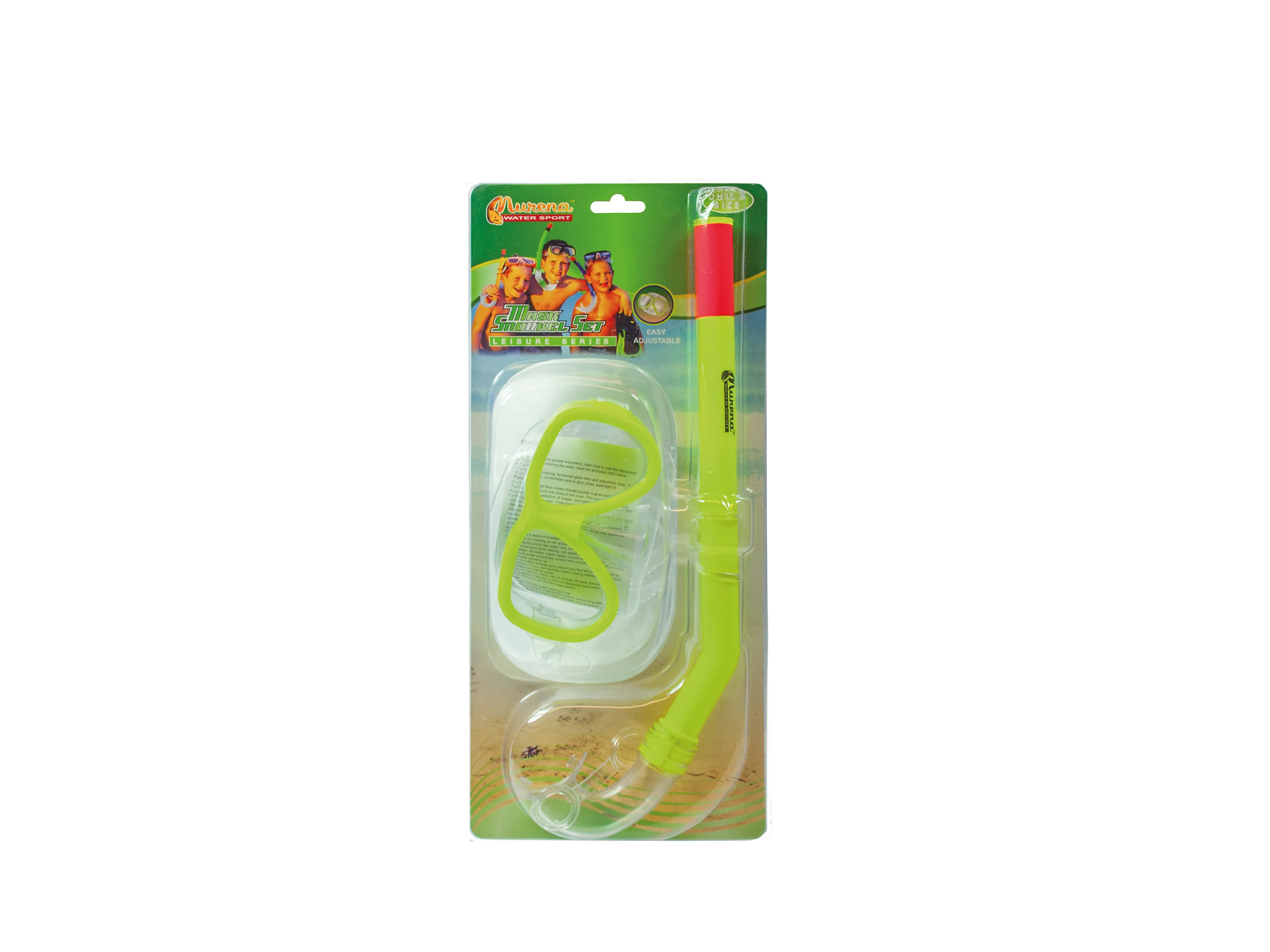 Maske Snorkel Sett Fritid Barn